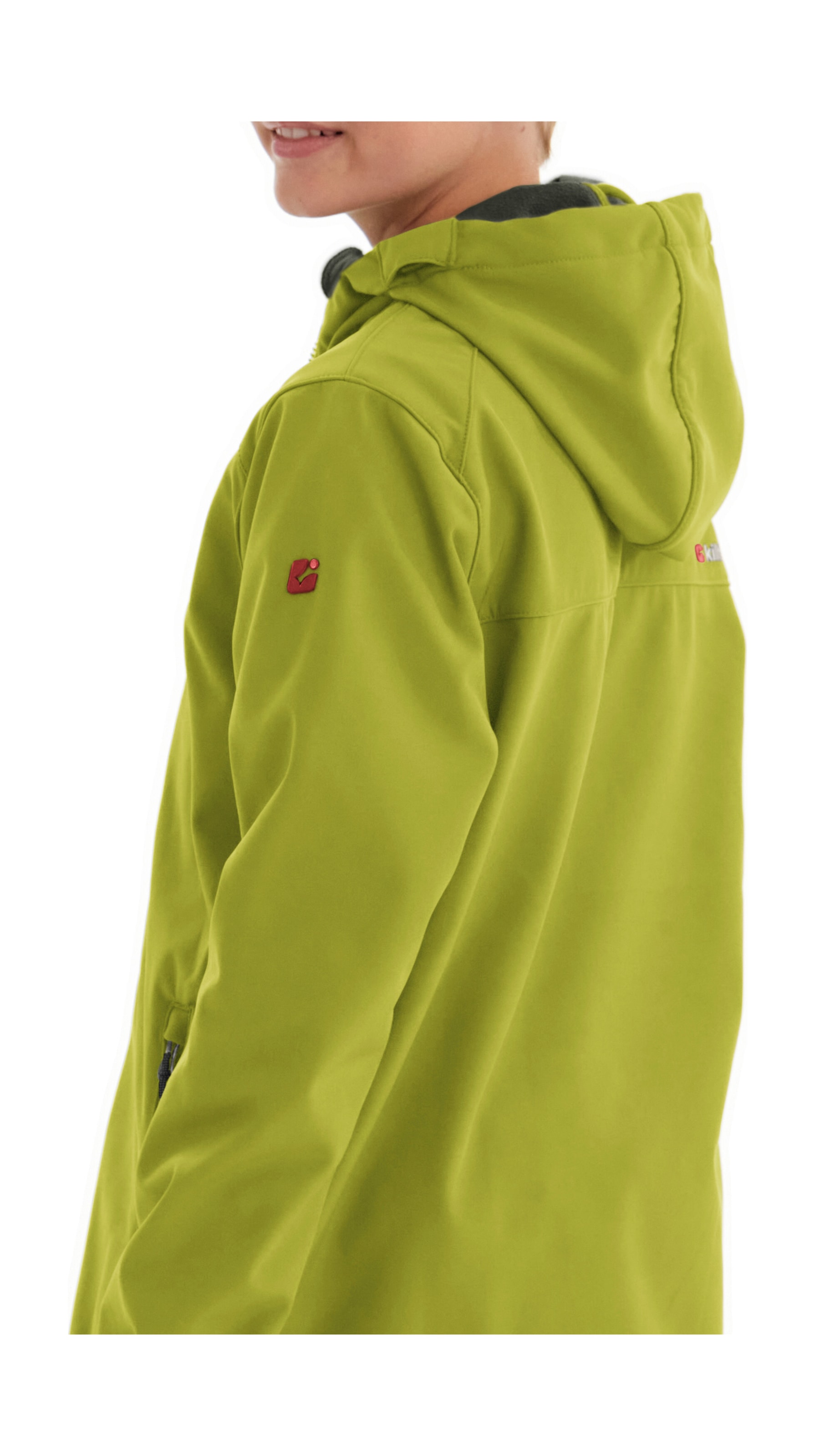 Killtec Softshelljacke »Boys Softshelljacke«, Wasserabweisende Softshelljacke mit Kapuze, Fleece und PFAs-frei