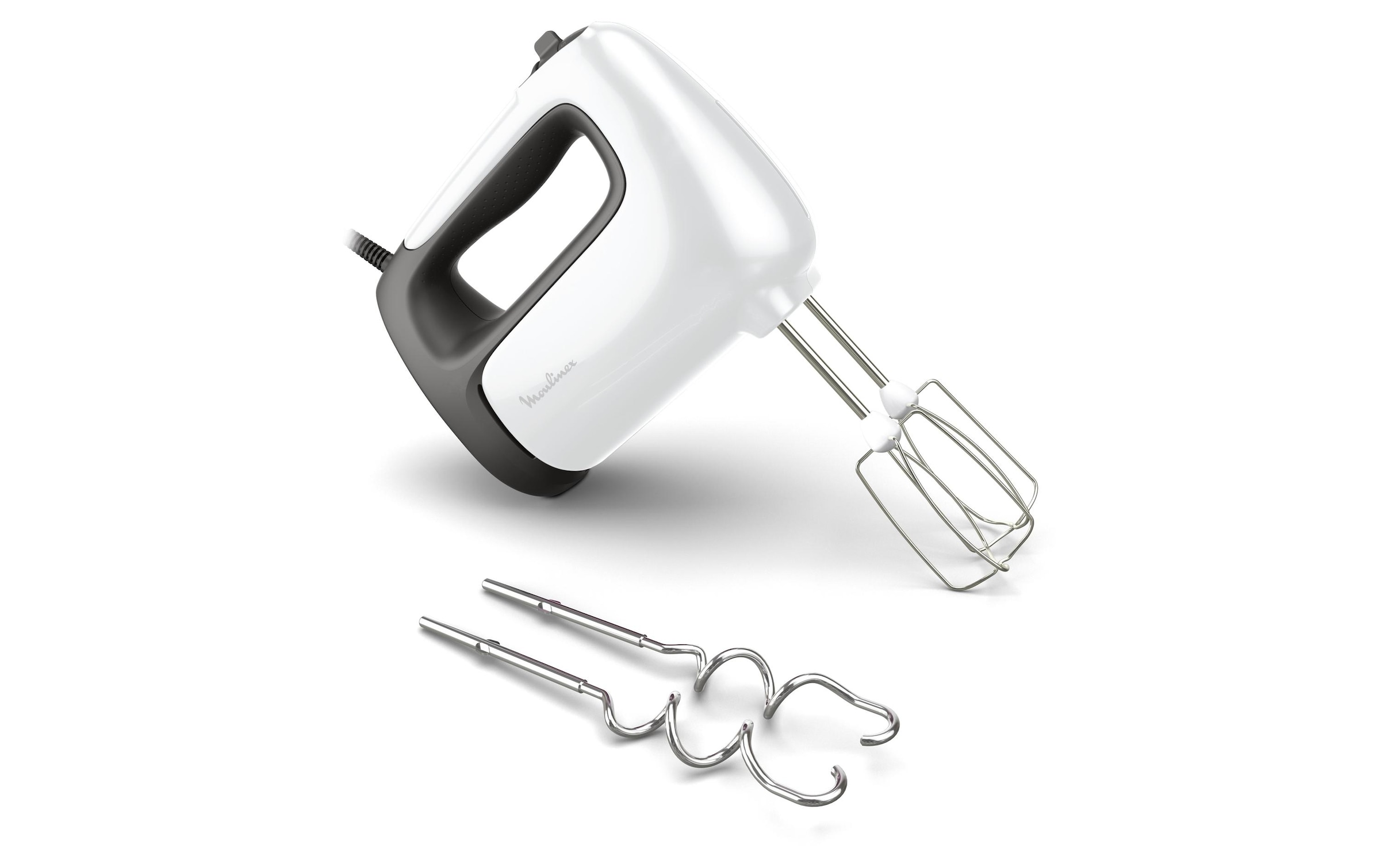 Moulinex Handmixer »PrepMix+ HM4621«, 500 W, Kneten, Mixen, Pürieren, Schlagen, Turbo-Funktion