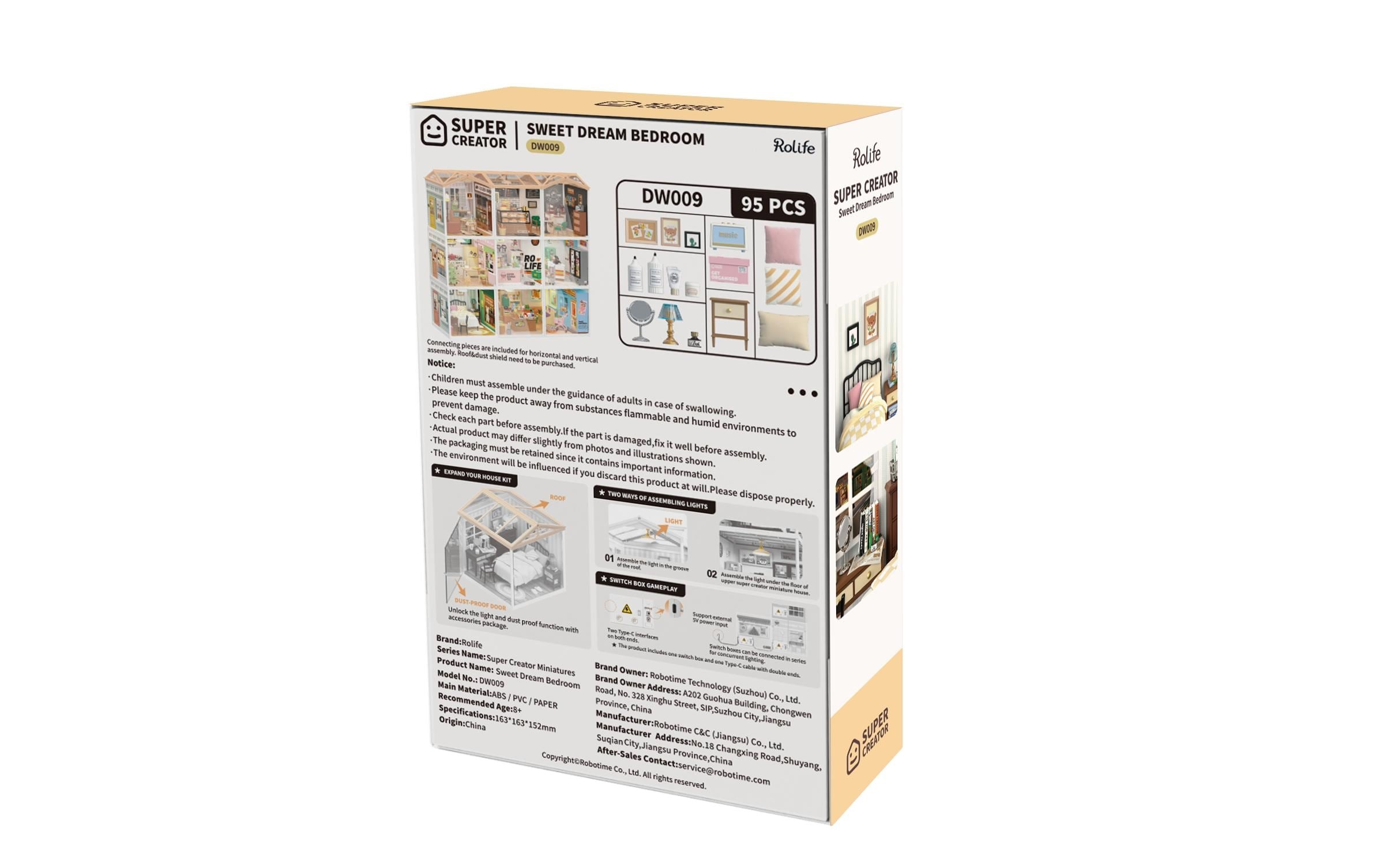   Kit de modèles réduits »RoboTime Sweet Dream Bedroom«