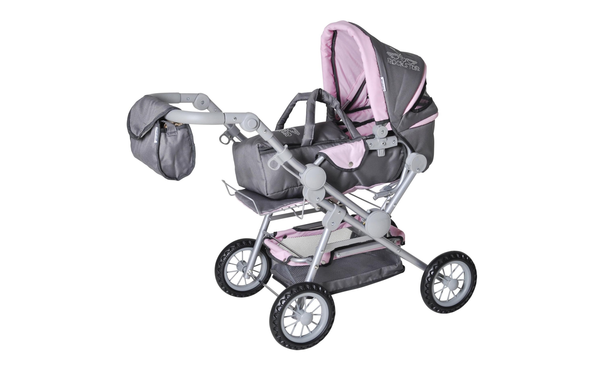 Puppenwagen, KNORRTOYS.COM®, »Twingo S Rockstar Grau«