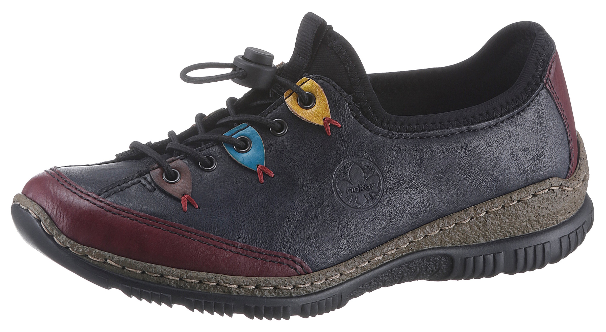 Image of Rieker Slip-On Sneaker Slipper, Schlupfschuh mit sportlichem Schnellverschluss