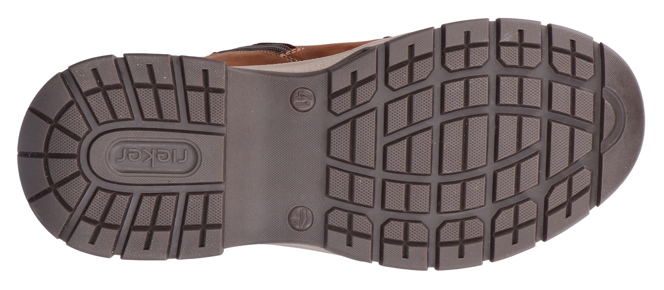 Rieker Bottes d'hiver  Bottines à lacets, bottines, chaussures outdoor avec fermeture éclair intérieure