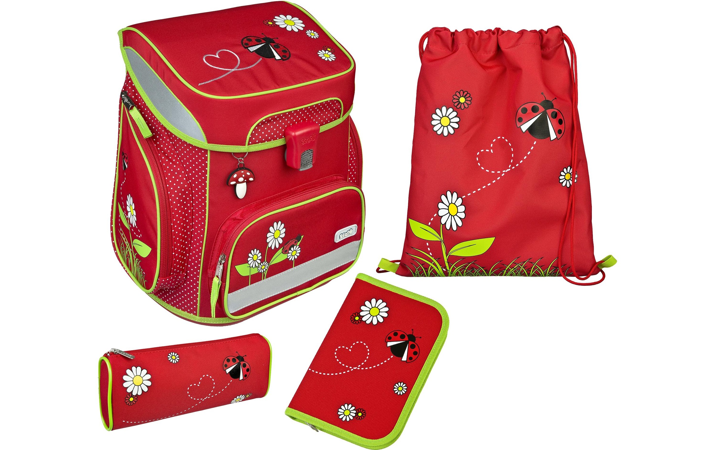 Image of Scooli Schulrucksack »5-teilig Blume« bei Ackermann Versand Schweiz