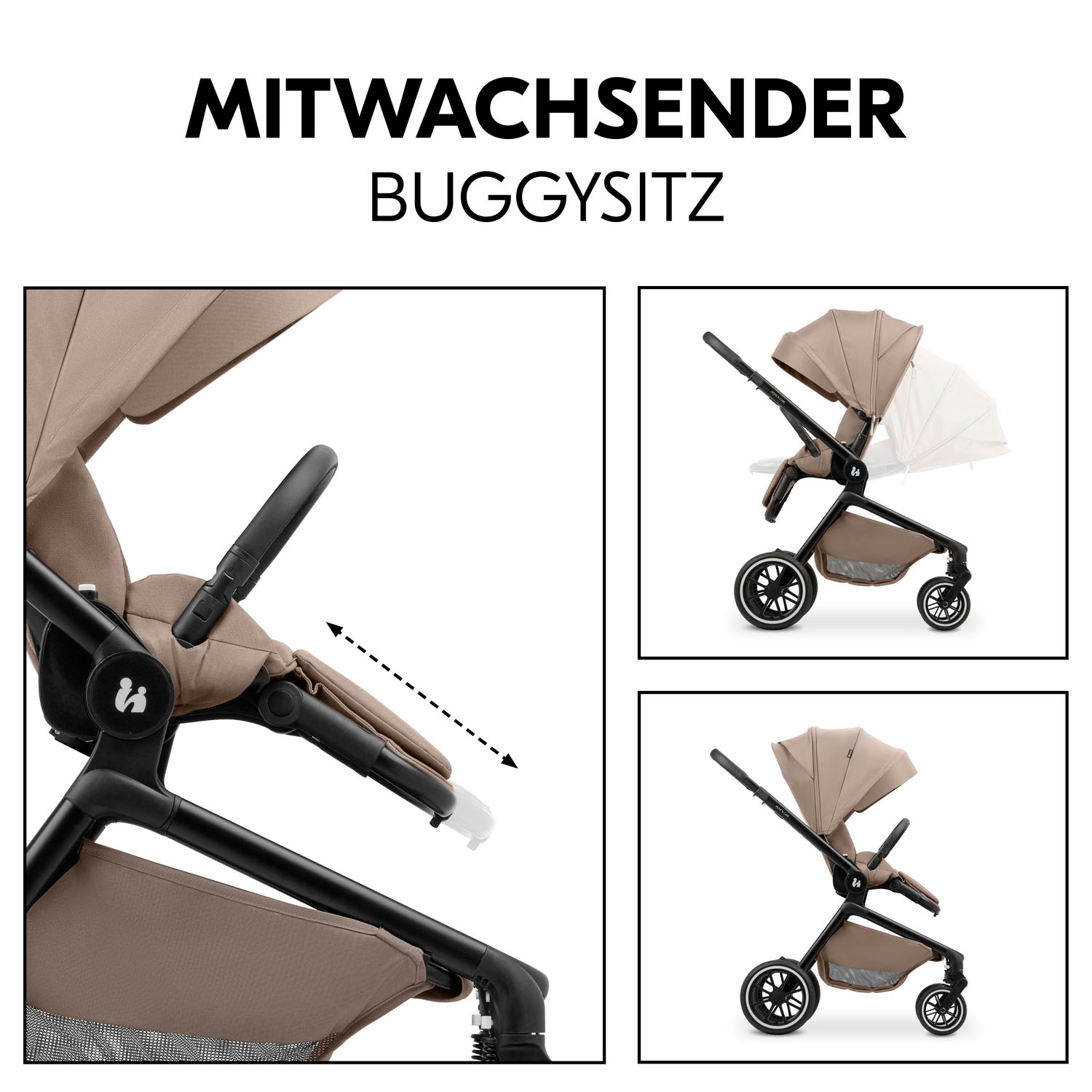 Hauck Poussette combinée »Move N Care Set« 22 kilos belastbar bis 22 kg