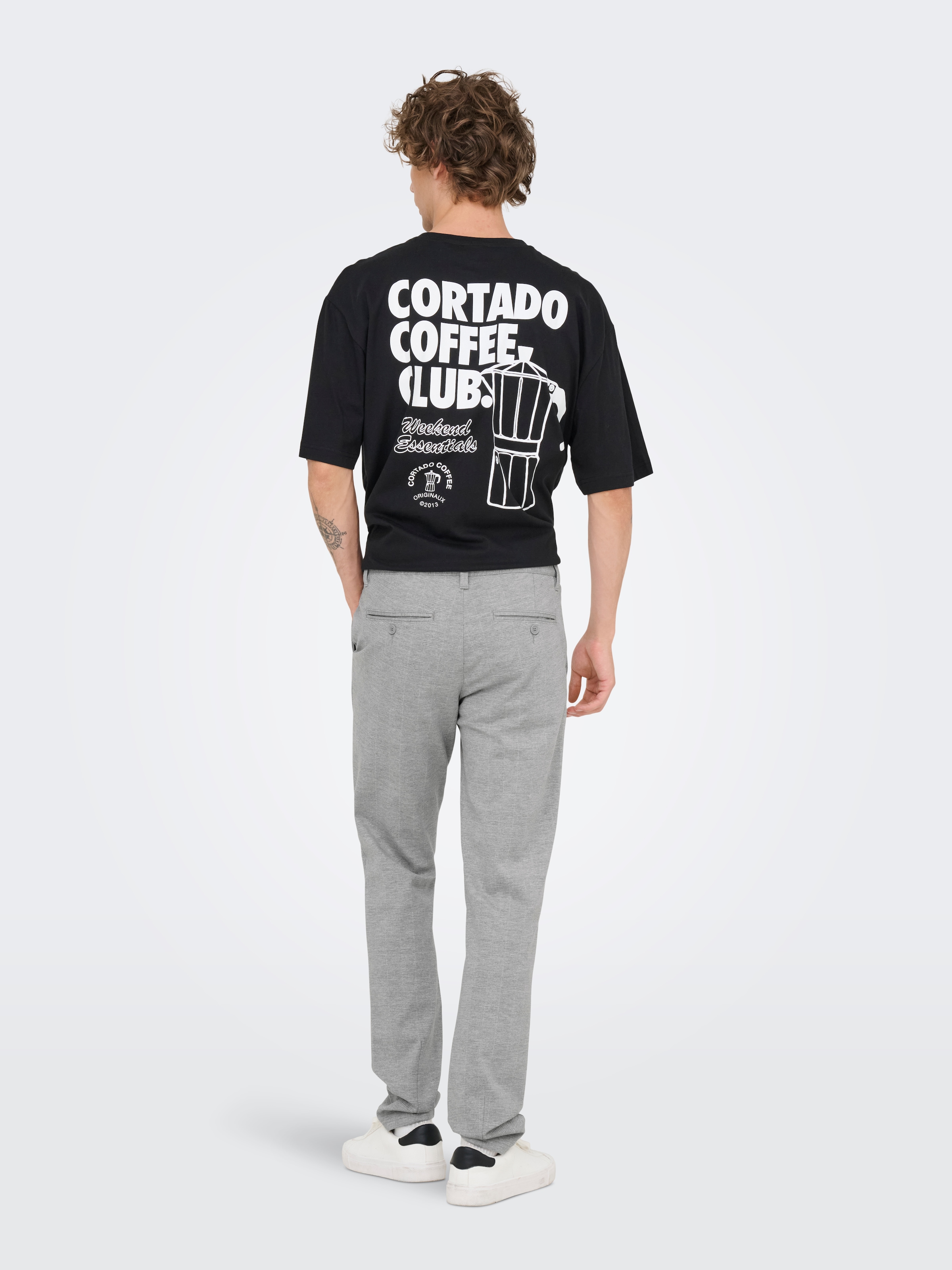 ONLY & SONS Chinohose »ONSMARK SLIM CHECK PANTS 9887 NOOS«