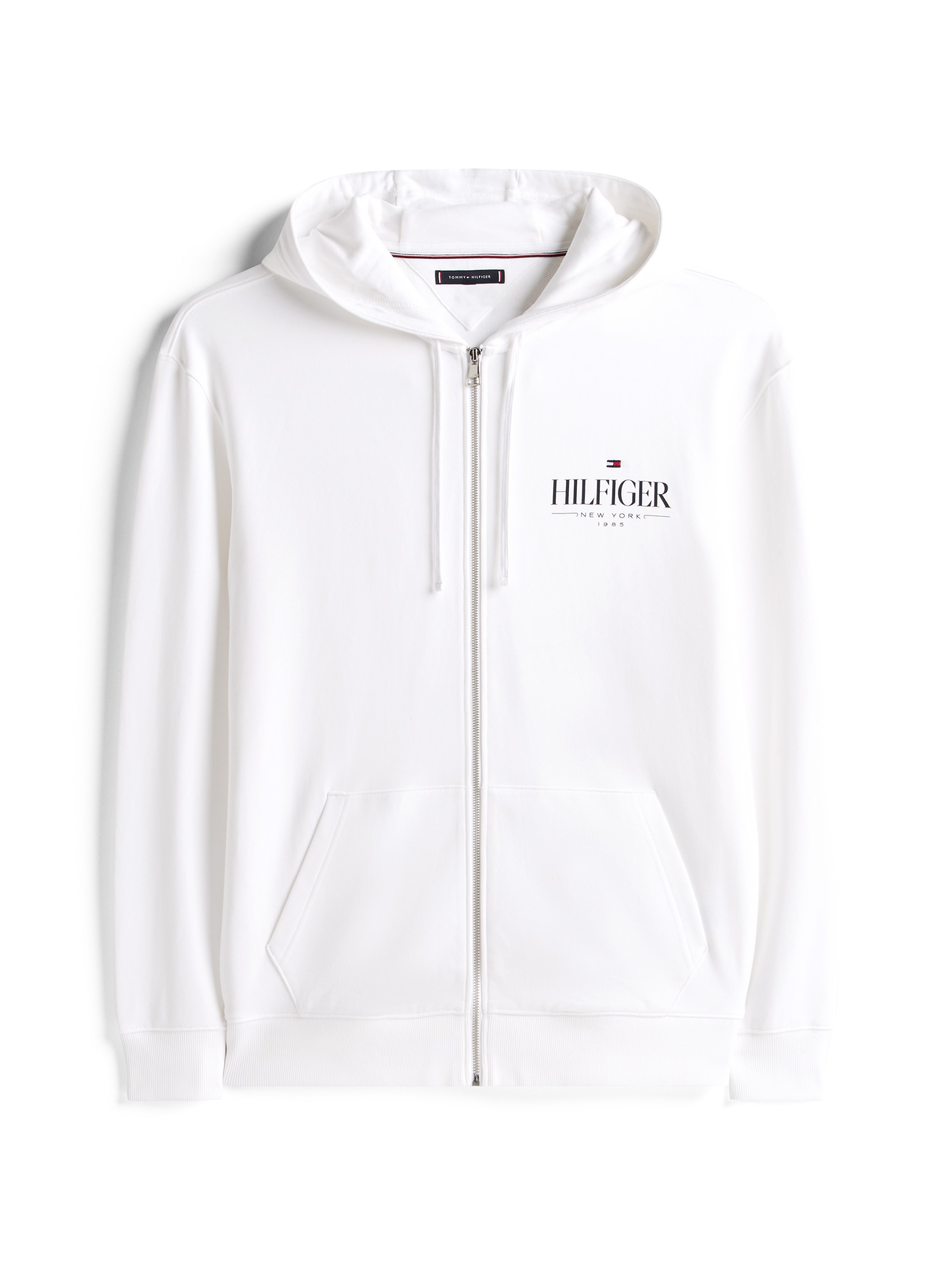 Tommy Hilfiger Big & Tall Kapuzensweatjacke »BT-HILFIGER STACKED HOODED ZIP-B«, Grosse Grössen