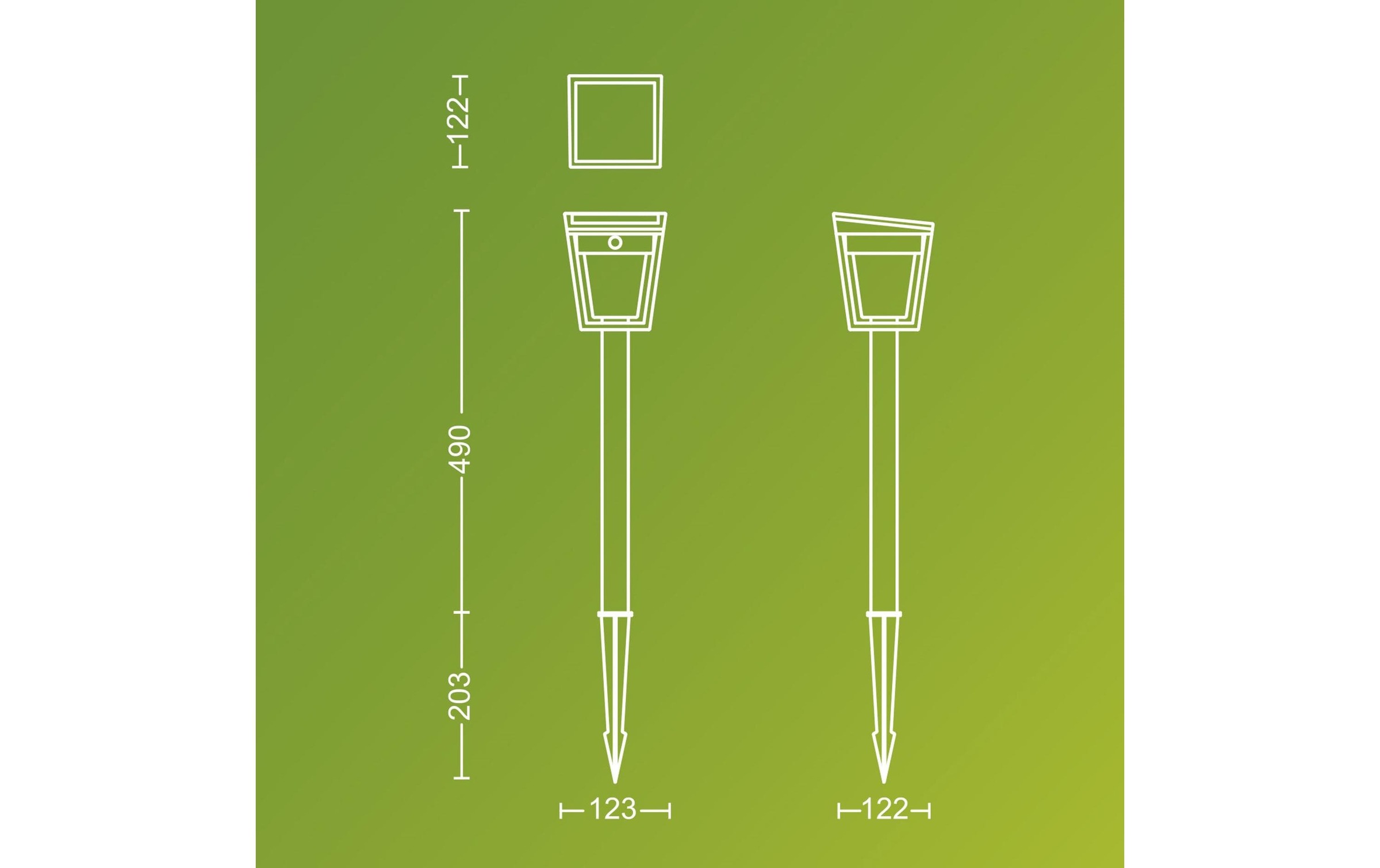 Philips LED Solarleuchte