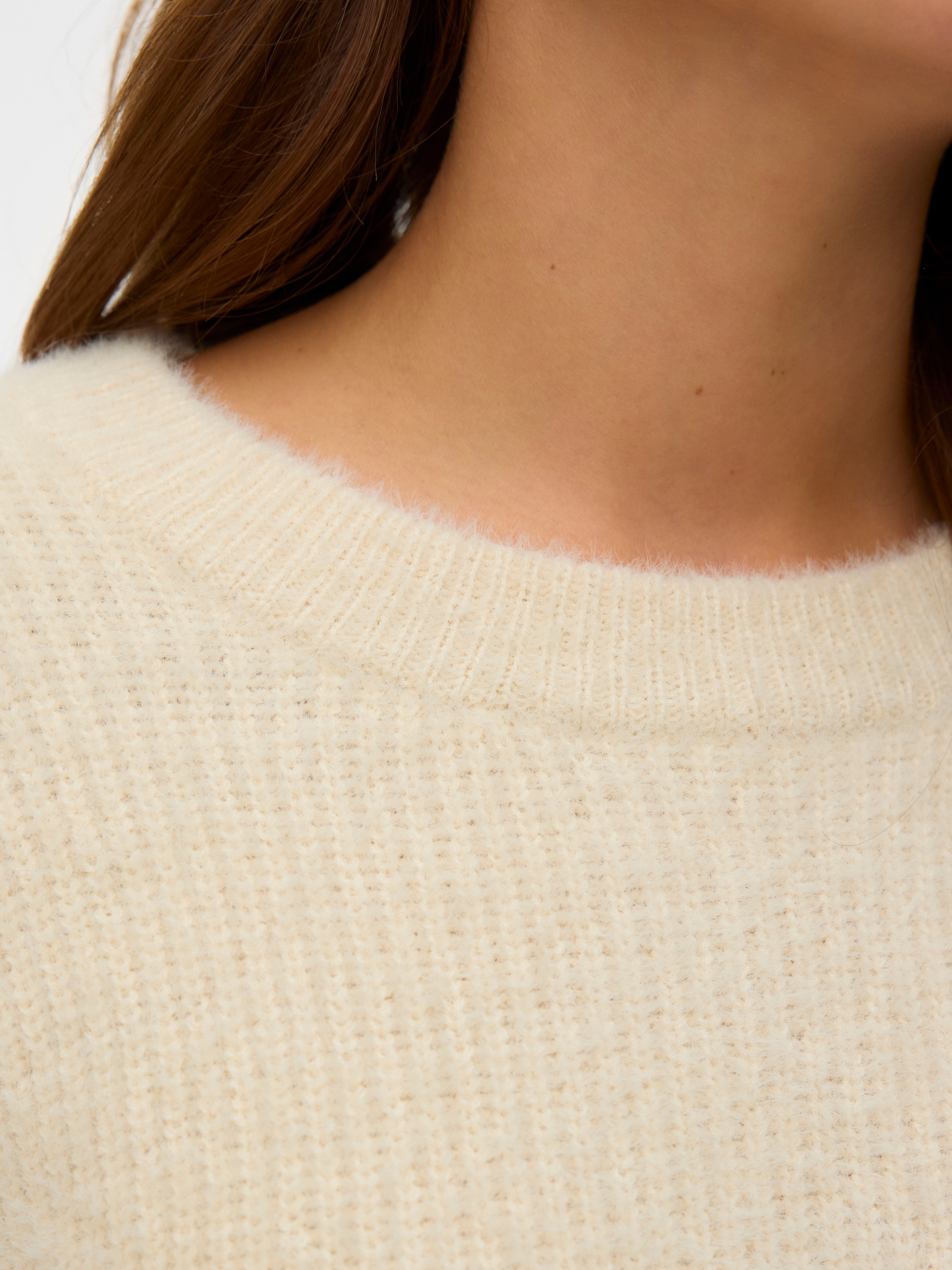Vero Moda Pull en tricot »VMPUFF LS O-NECK PULLOVER BOO«