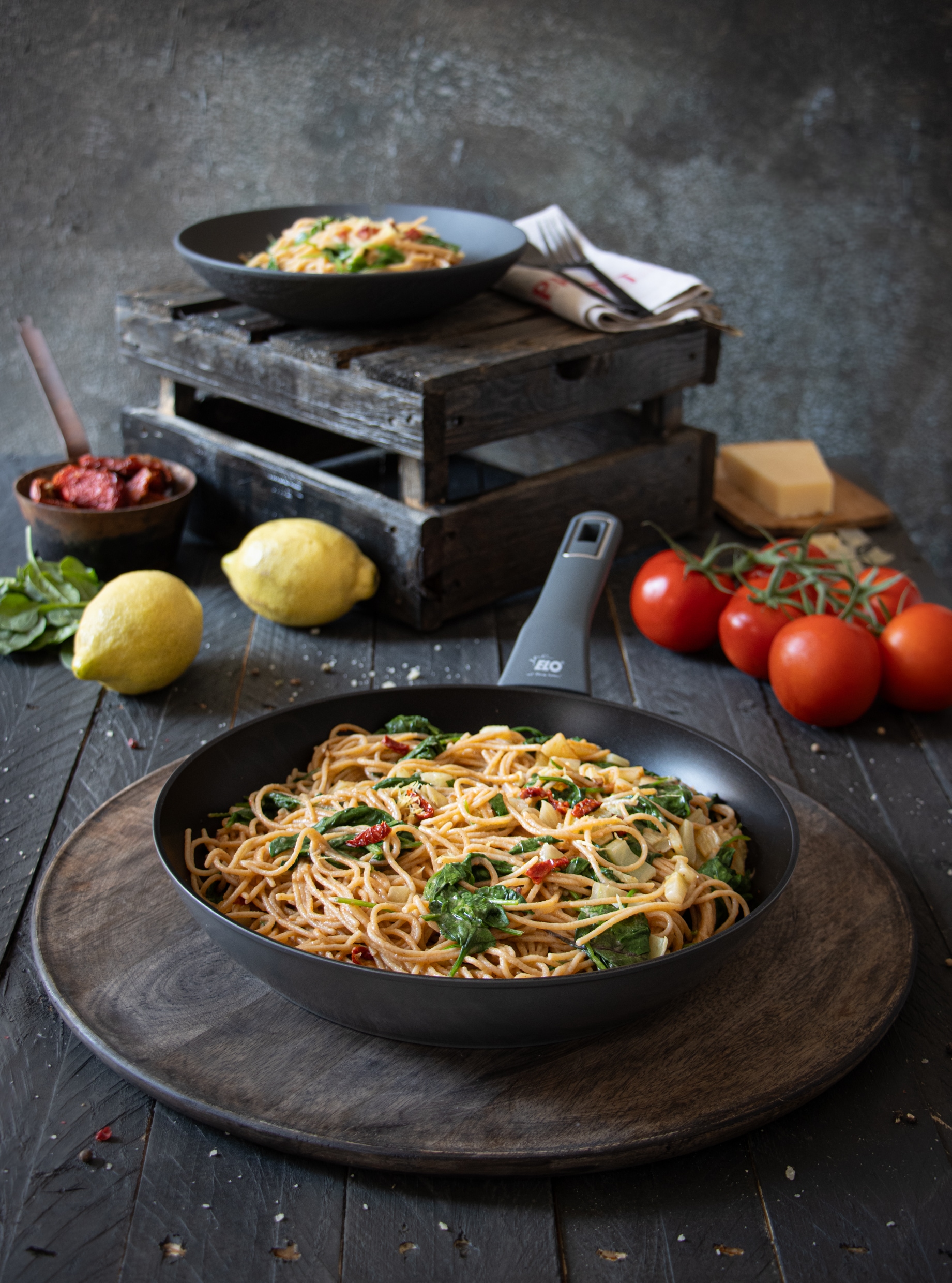 Elo Pfannen-Set »Ecolife 3 teilig« Aluminium Set, je 1 Pfanne Ø 20/24/28 cm, 3 Stk. tlg. Induktion