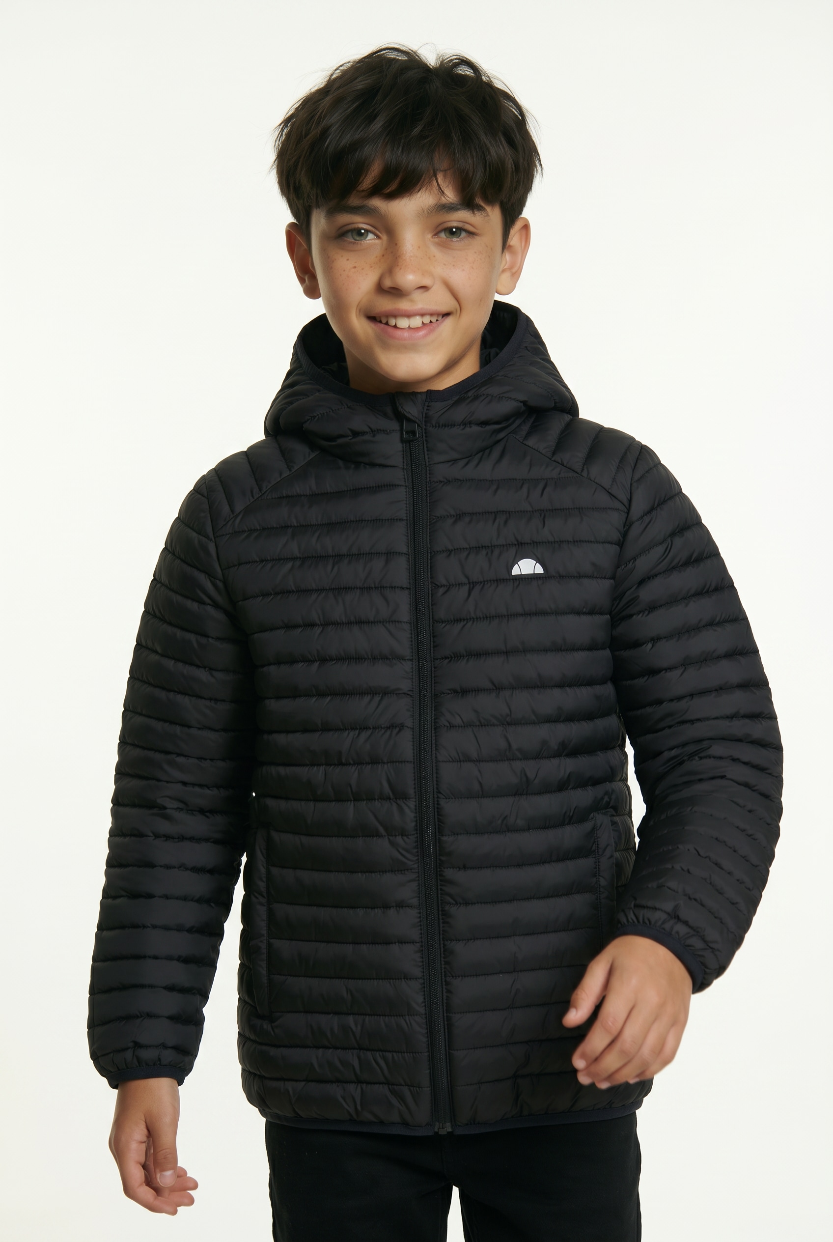 Ellesse Veste matelassée Pour enfants et adolescents, tissu léger en polyester