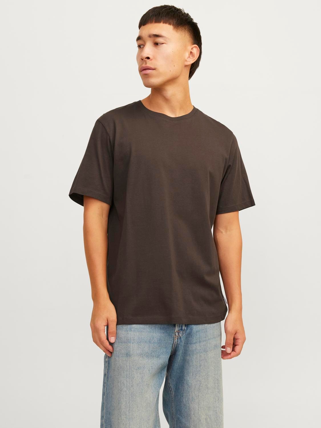 Rundhalsshirt »JJEORGANIC BASIC TEE SS O-NECK NOOS«