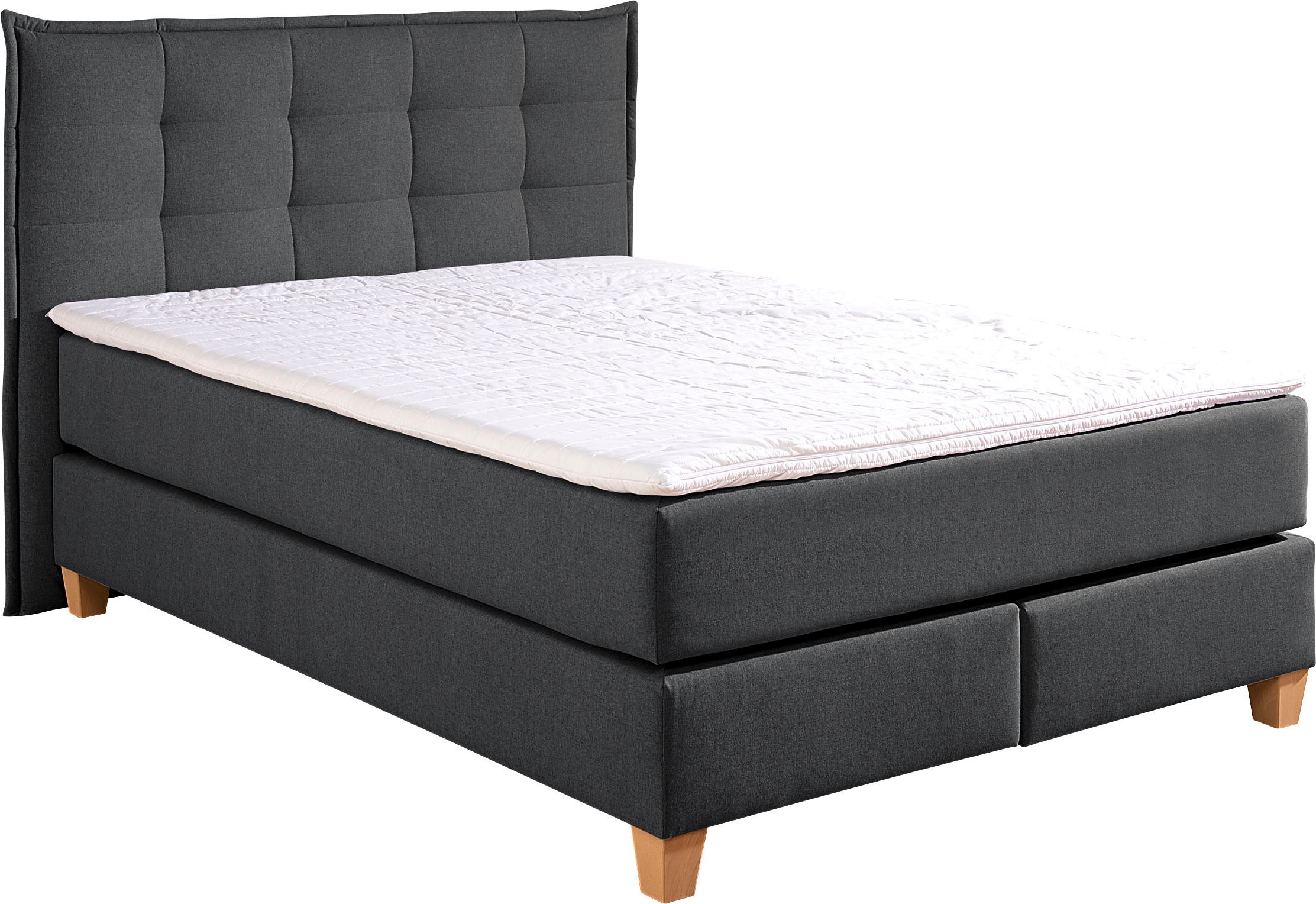 Home affaire Boxspringbett, inklusive Komfortschaum-Topper