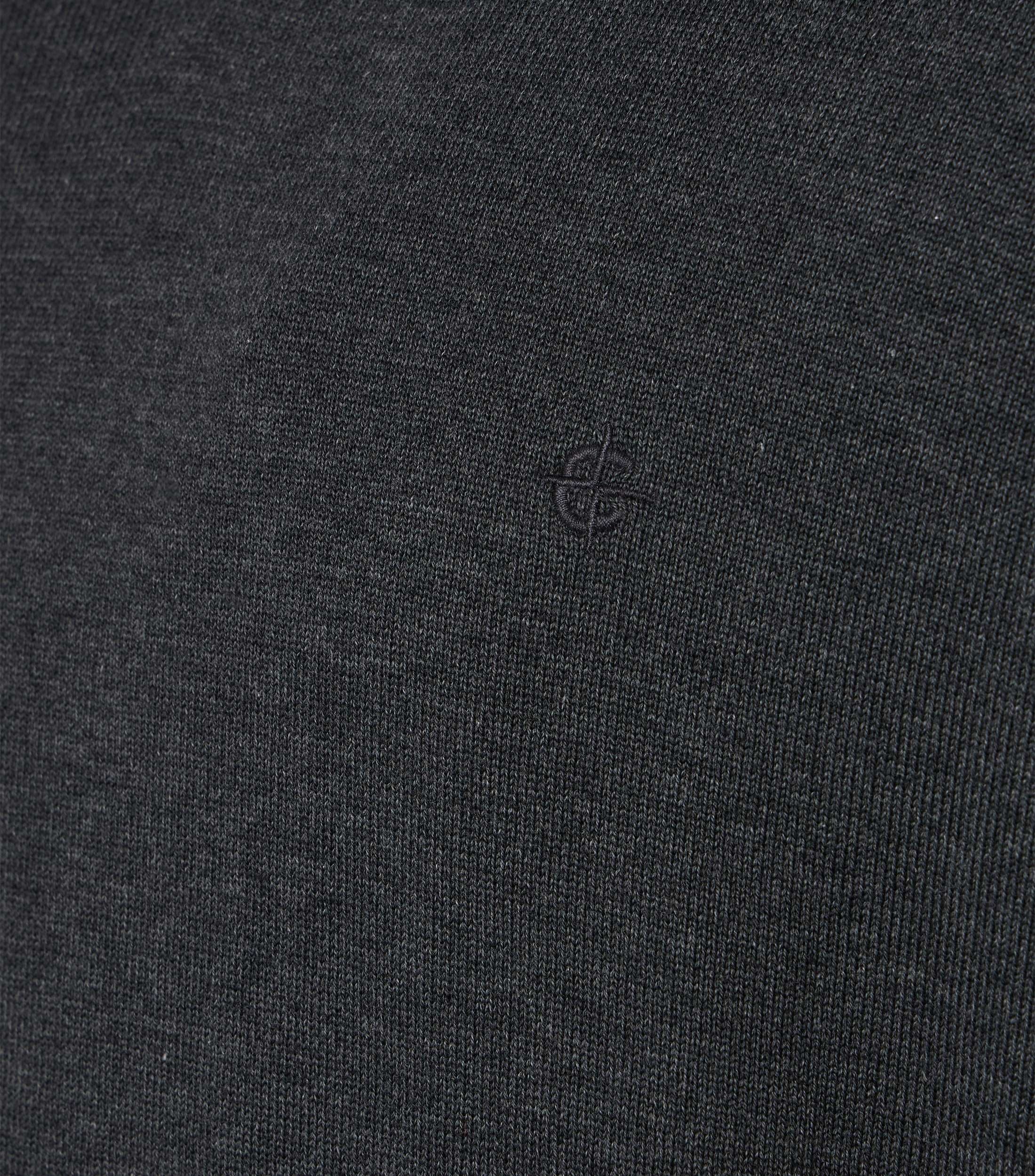 CASAMODA Pull en tricot »Pullover« coton / col en V / uni