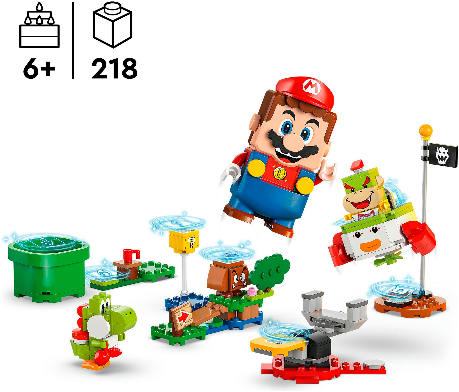 LEGO® Pions de construction »Abenteuer mit dem interaktiven LEGO® Mario™ (71439), LEGO Super Mario« Made in Europe