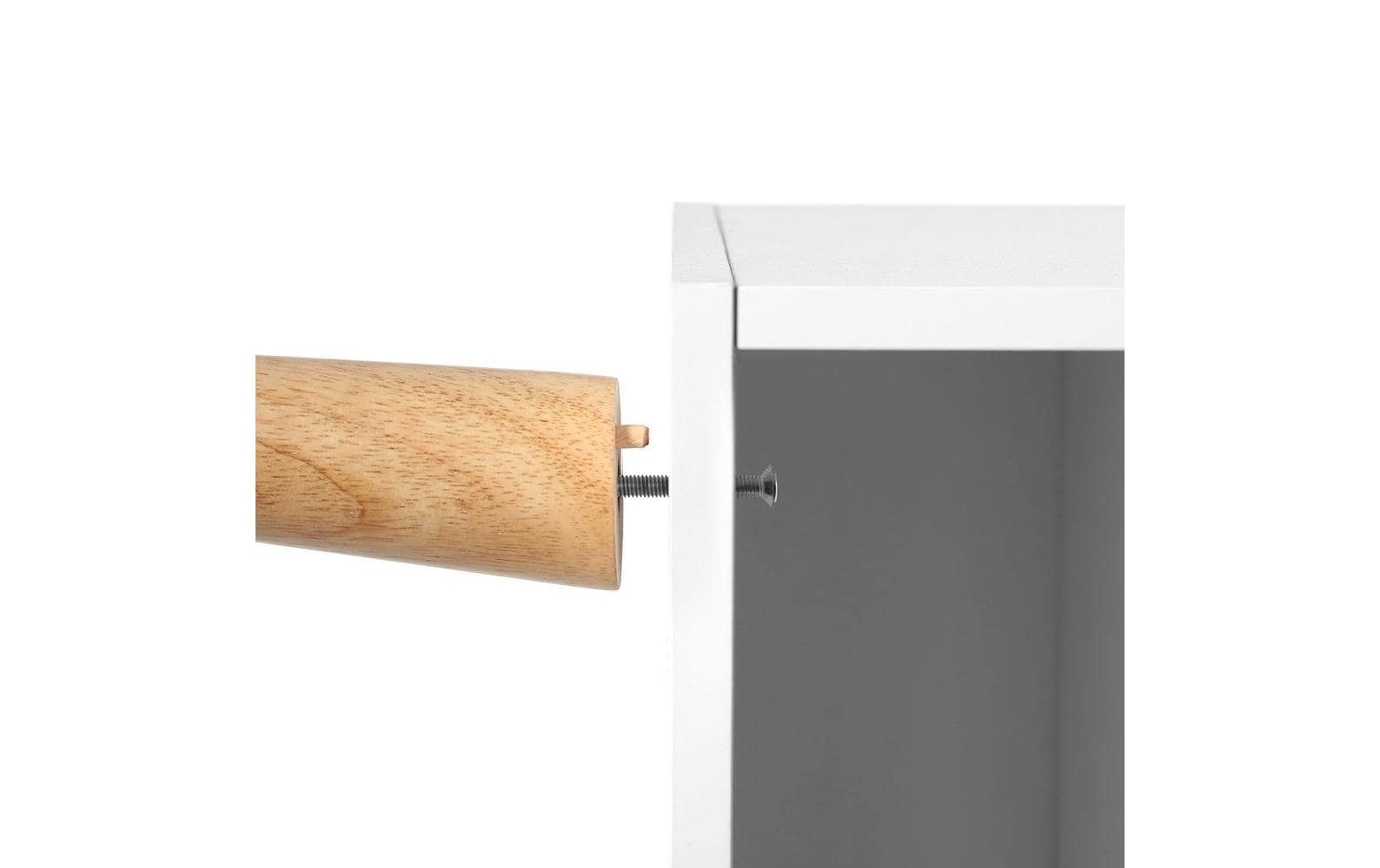 VASAGLE TV-Board »110 x 40 cm, Weiss«