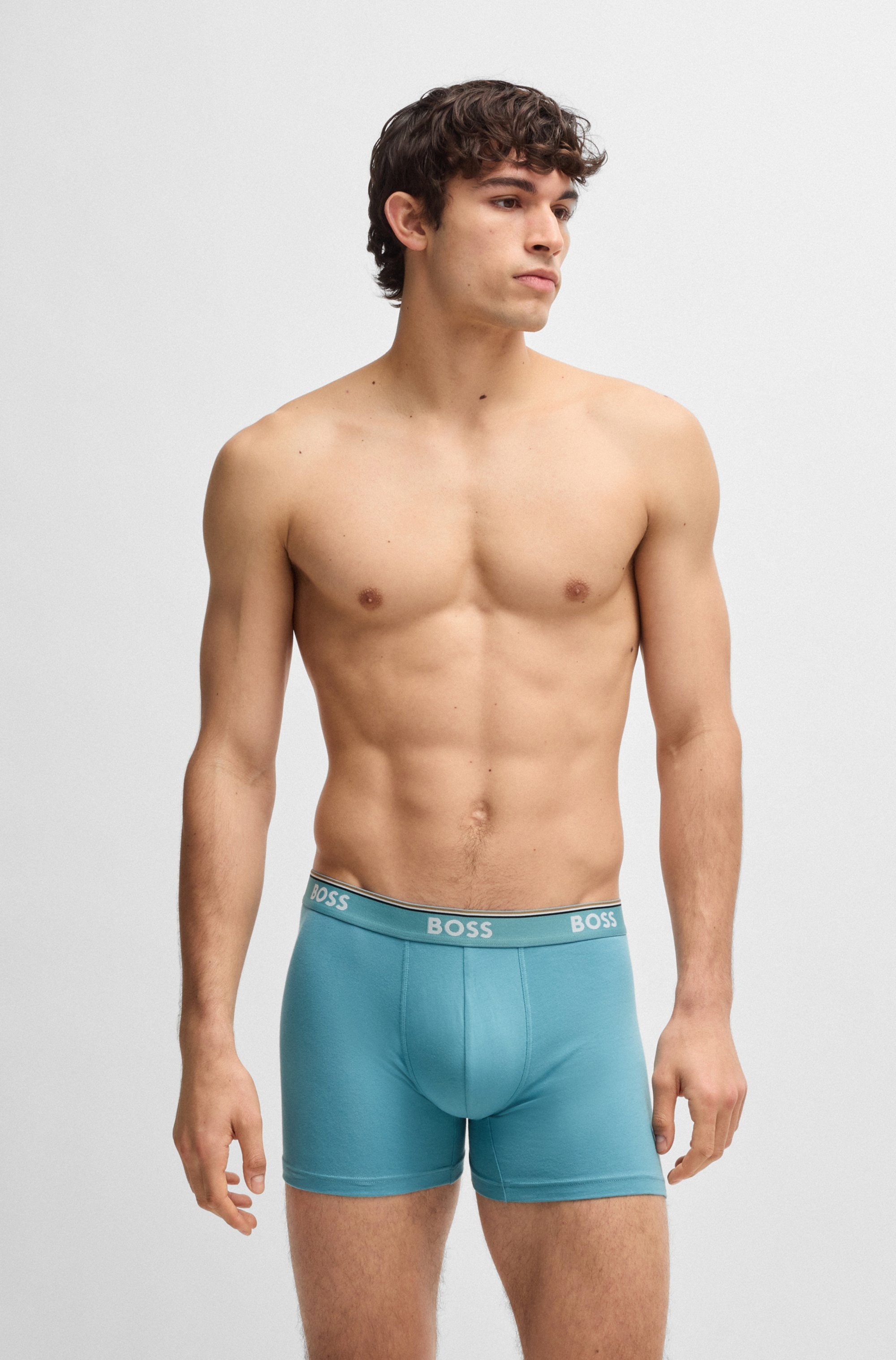 BOSS Boxershorts »BoxerBr 3P Power«, (3 St.)
