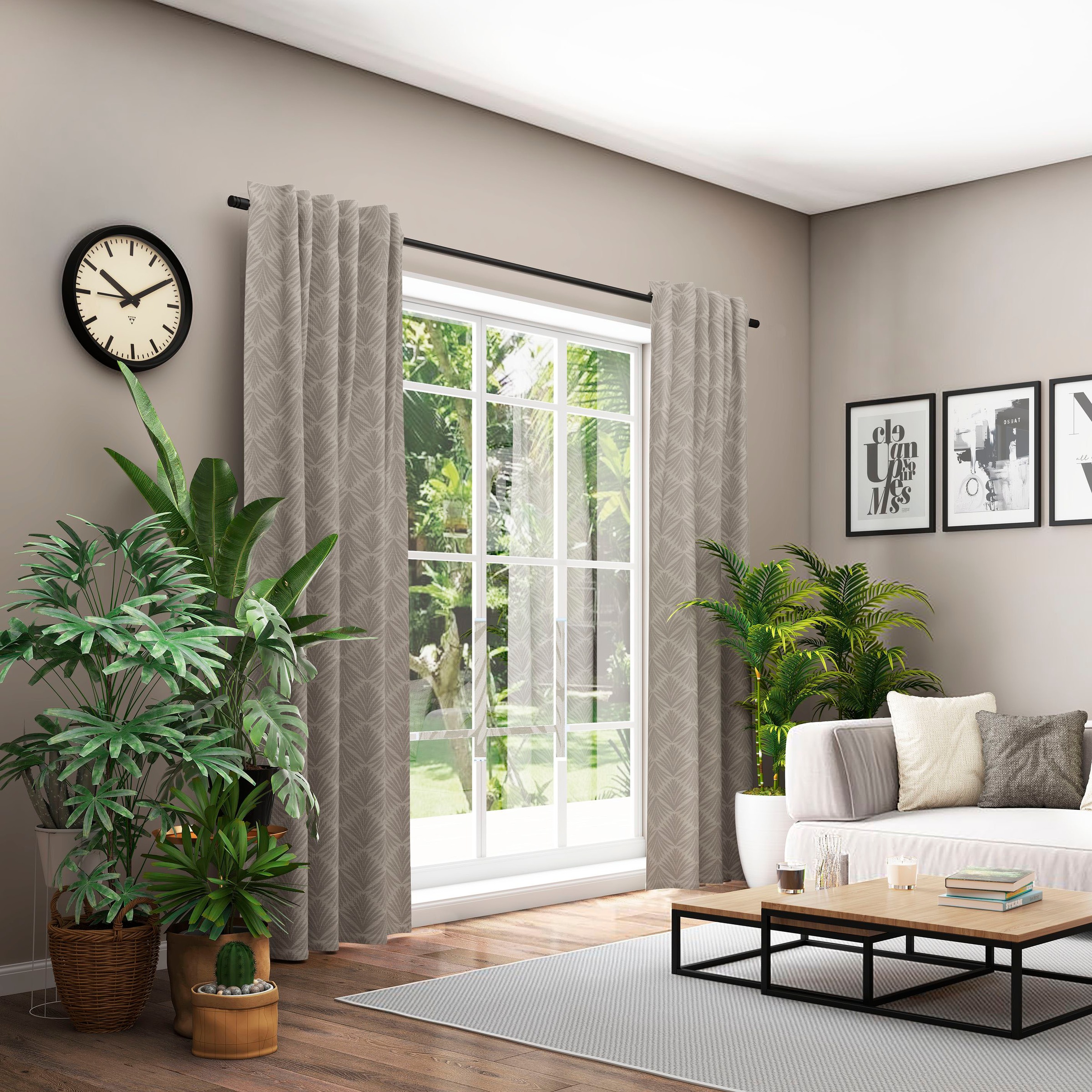 Neutex for you! Vorhang »Como«, (1 St.), moderne Klassik