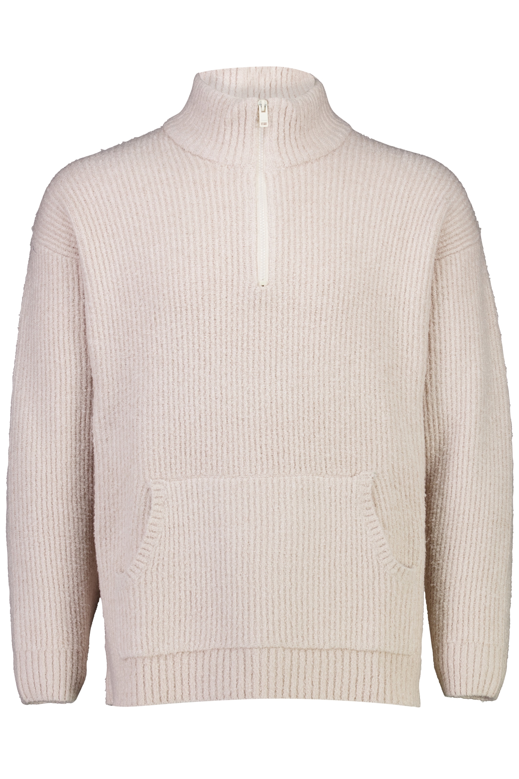 Image of LINDBERGH Strickpullover mit Zipper-Kragen und Strick-Struktur