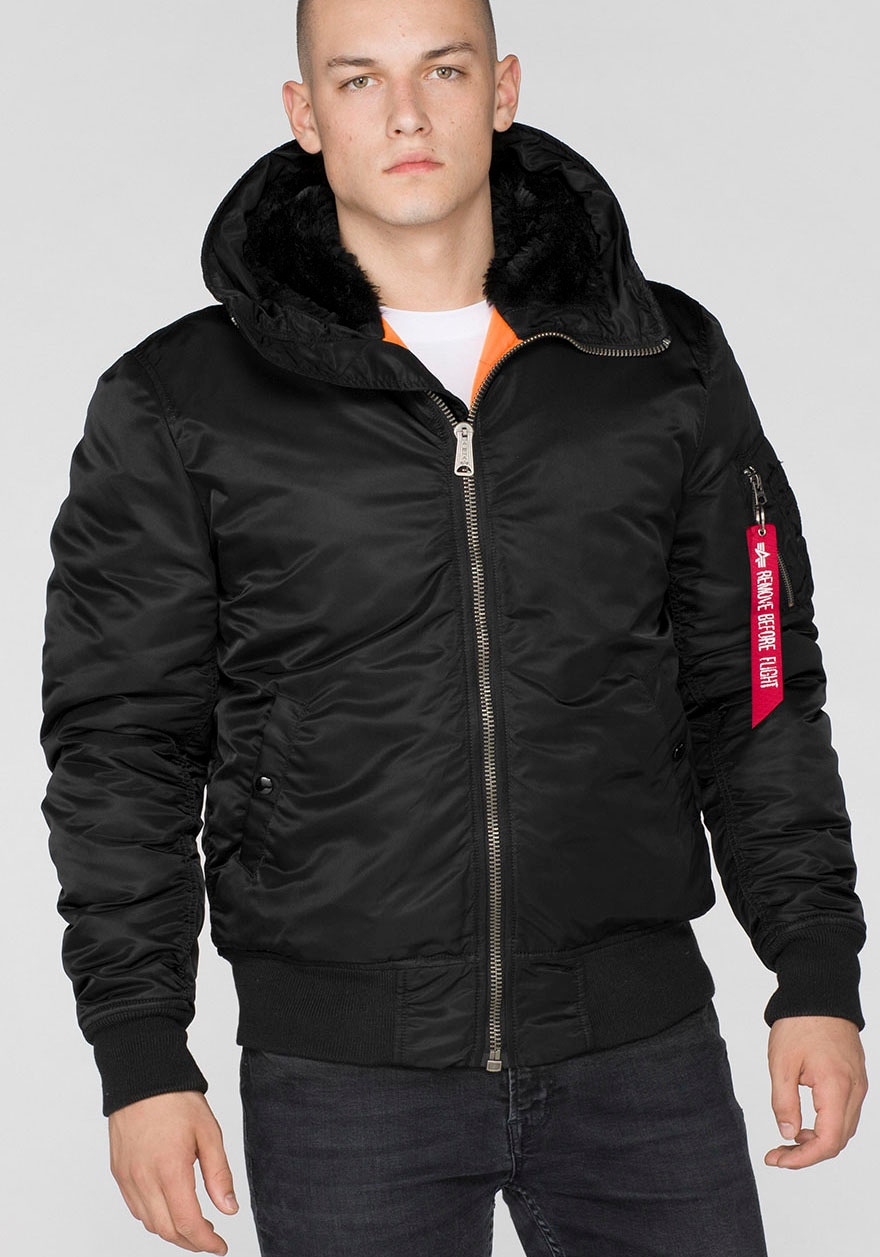 Image of Alpha Industries Bomberjacke "MA-1 HOODED" mit Kapuze