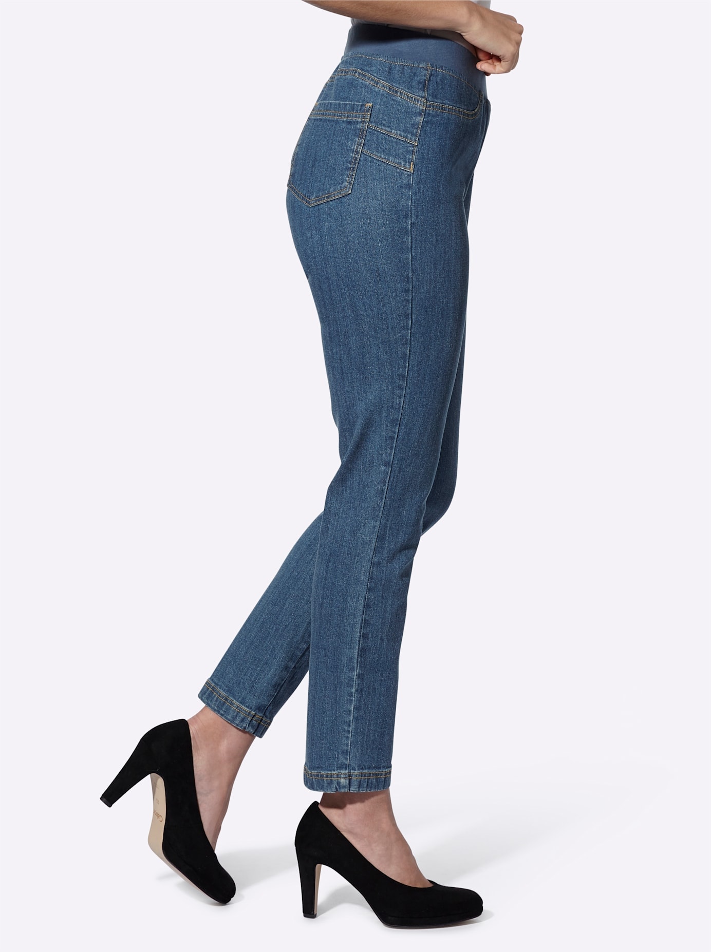 Inspirationen Schlupfjeans, (1 tlg.)