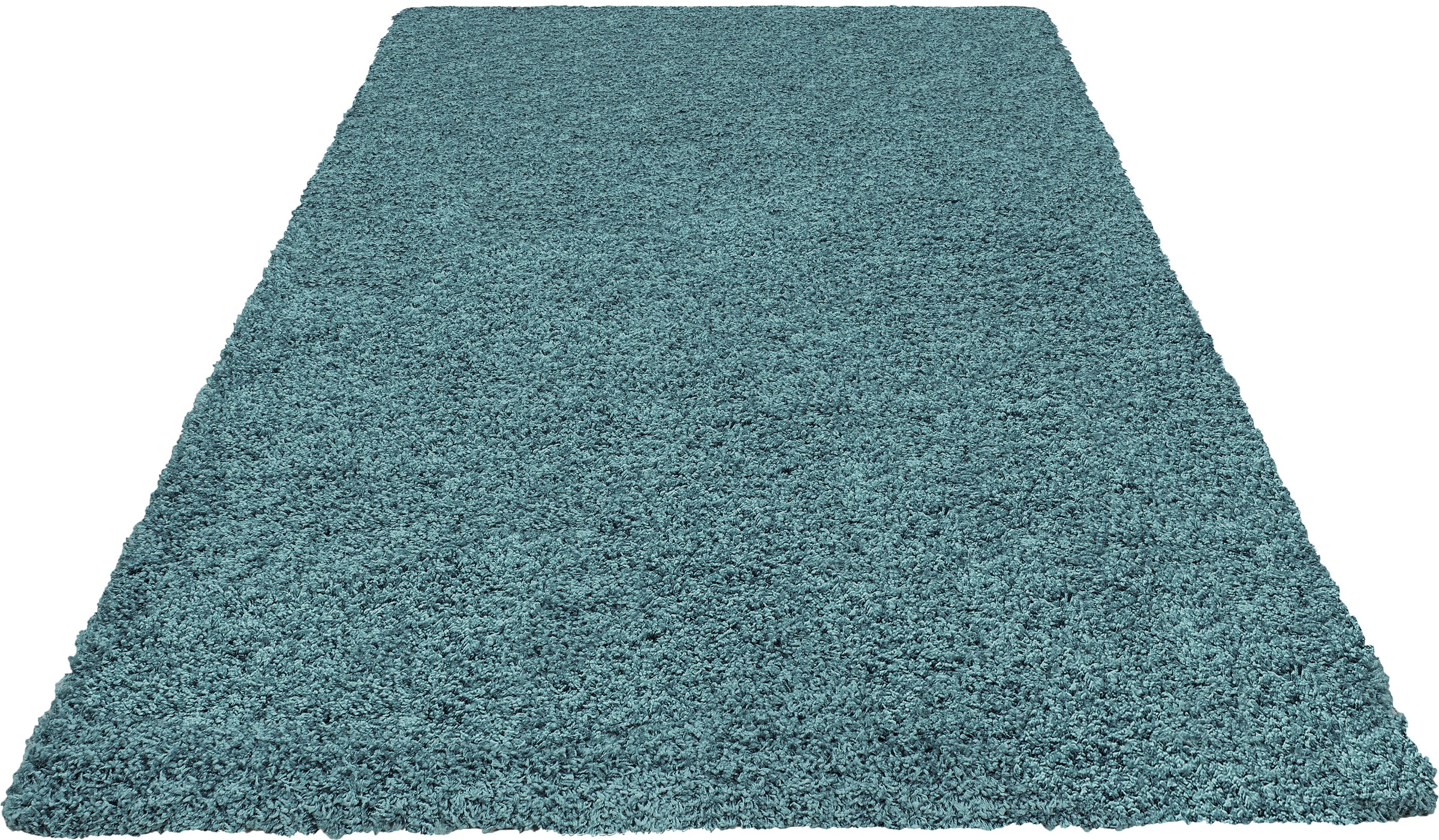 Home affaire Hochflor-Teppich »Viva«, rechteckig, 45 mm Höhe, Uni Farben, einfarbig, besonders weich und kuschelig