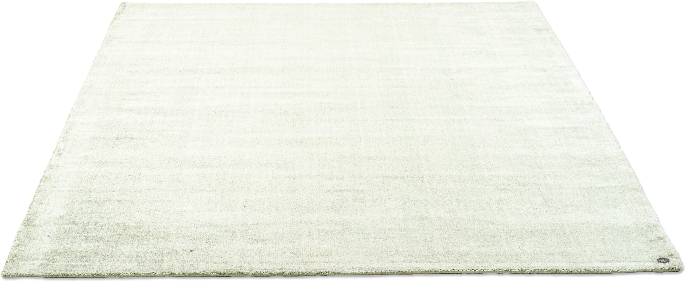 TOM TAILOR HOME Teppich »Shine uni«, rechteckig, 8 mm Höhe, Handweb Teppich, 100% Viskose, handgewebt, mit elegantem Schimmer