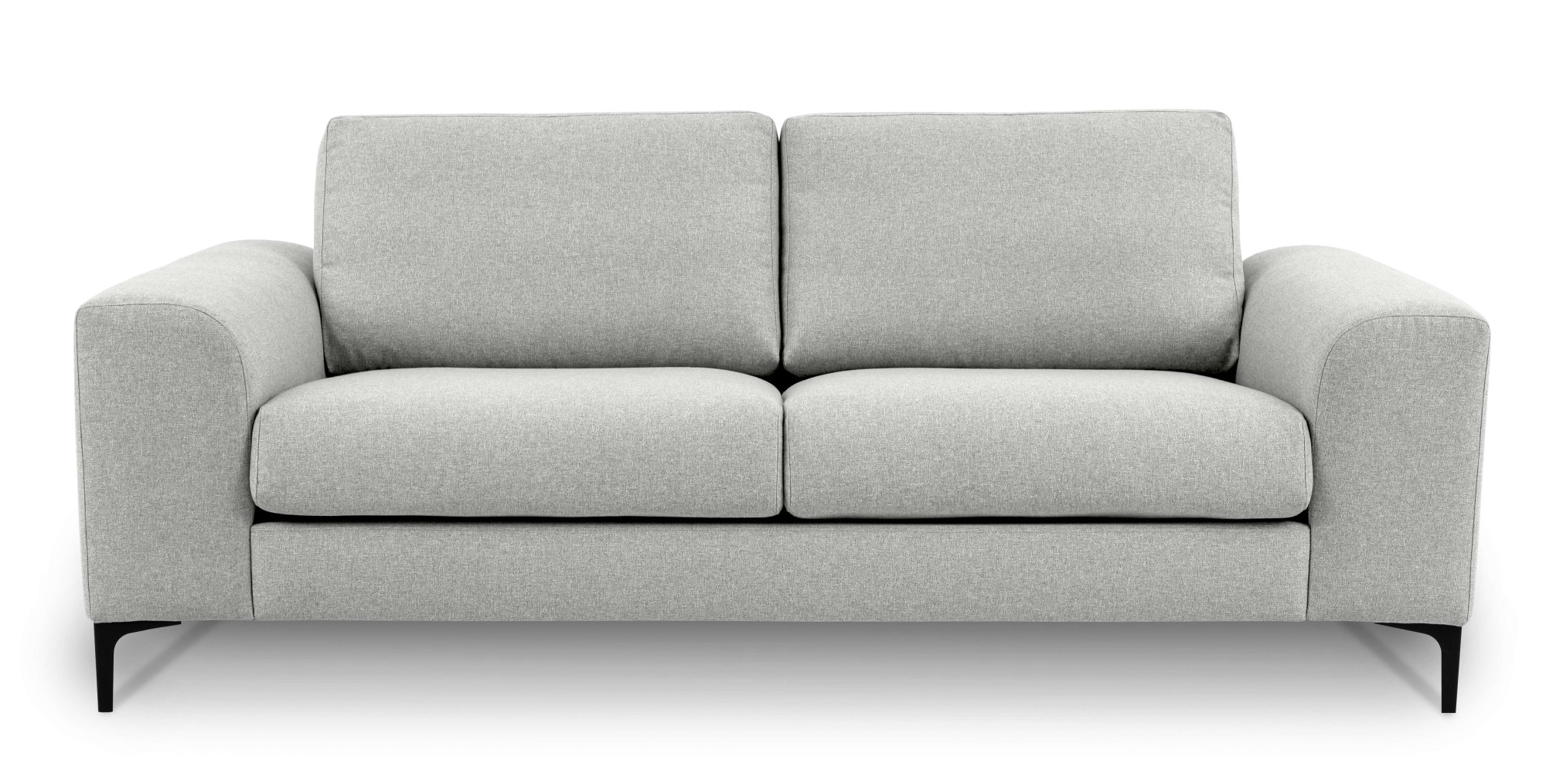 GOODproduct 2,5-Sitzer »Henry, Kompaktsofa, Breite 214 cm« mit Metallbeinen, Wellenunterfederung, wasserabweisender Stoff