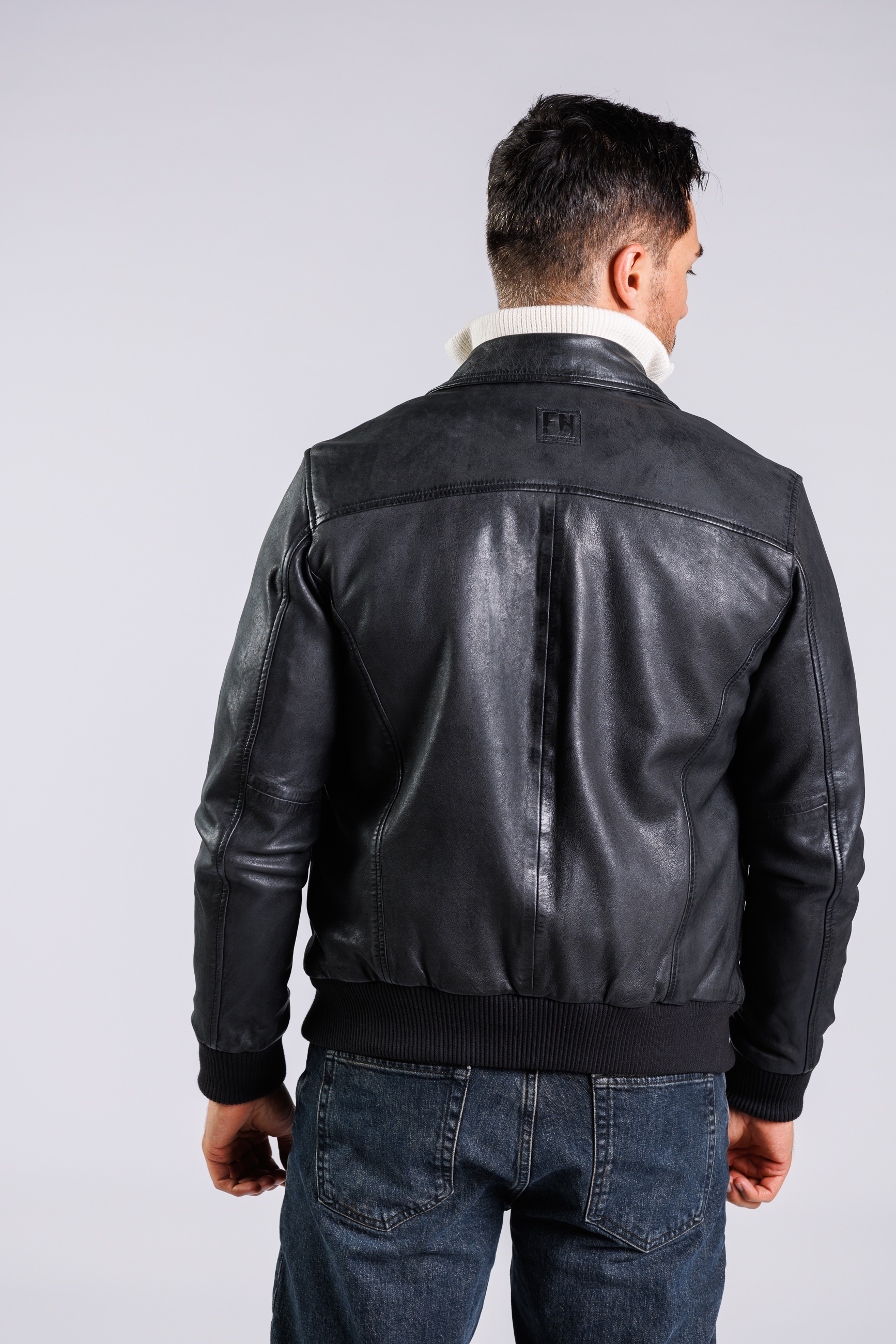 Freaky Nation Veste en cuir »Do It!-FN«