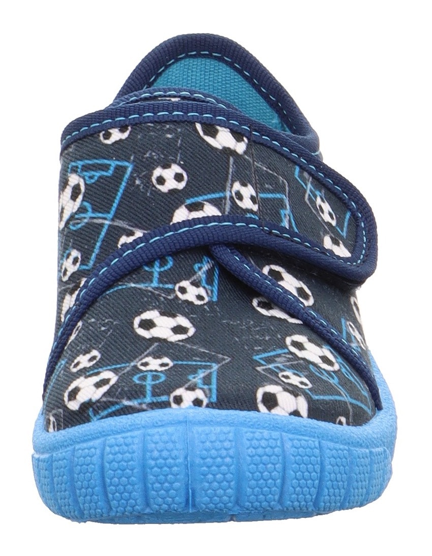 Superfit Hausschuh »BILL WMS: Mittel«  Kindergartenschuh mit Motivdruck, Grössenschablone zum Download