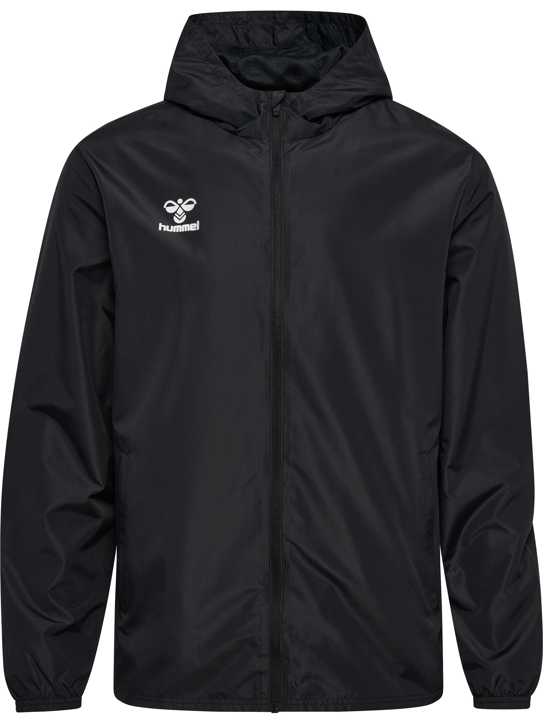 hummel Allwetterjacke »hmlESSENTIAL AW JACKET« mit Kapuze mit Reissverschlusstaschen, atmungsaktiv, wasser- und windabweisend