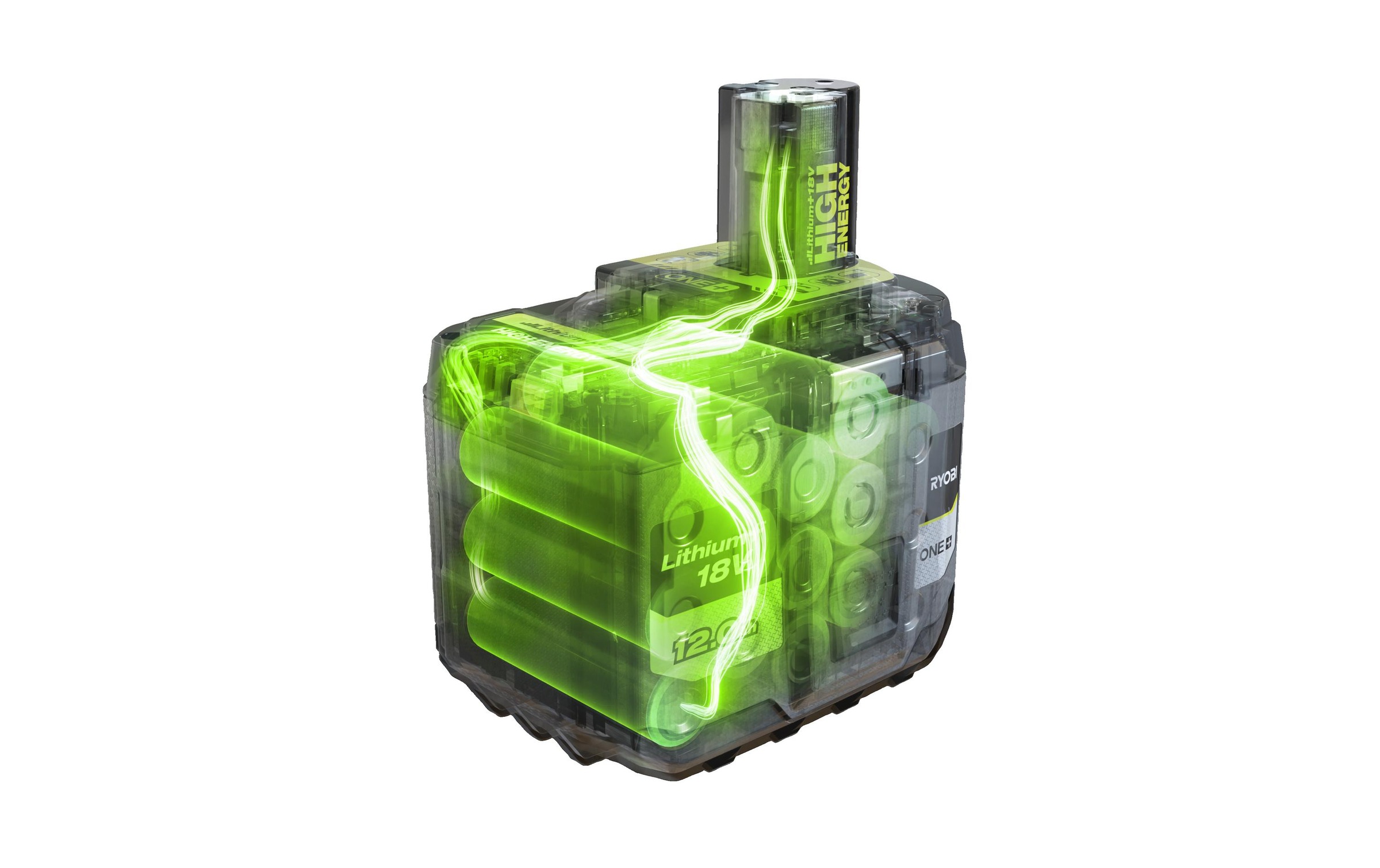 Akku »RYOBI RB18120T 18 V 12.0 Ah High Energy«