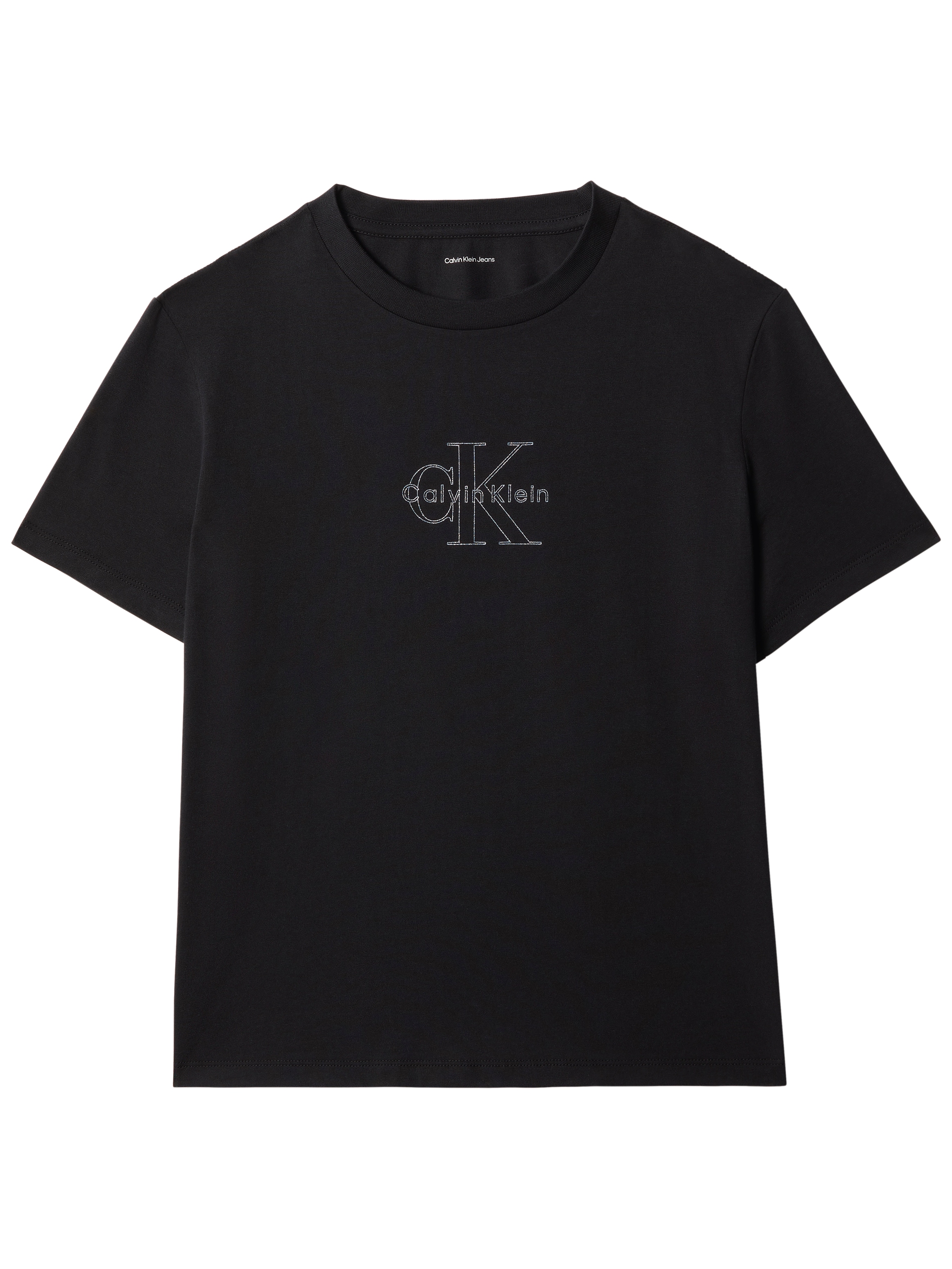 Calvin Klein Jeans T-Shirt »CLASIC MONOLOGO TEE« Regular fit mit Rundhalsausschnitt