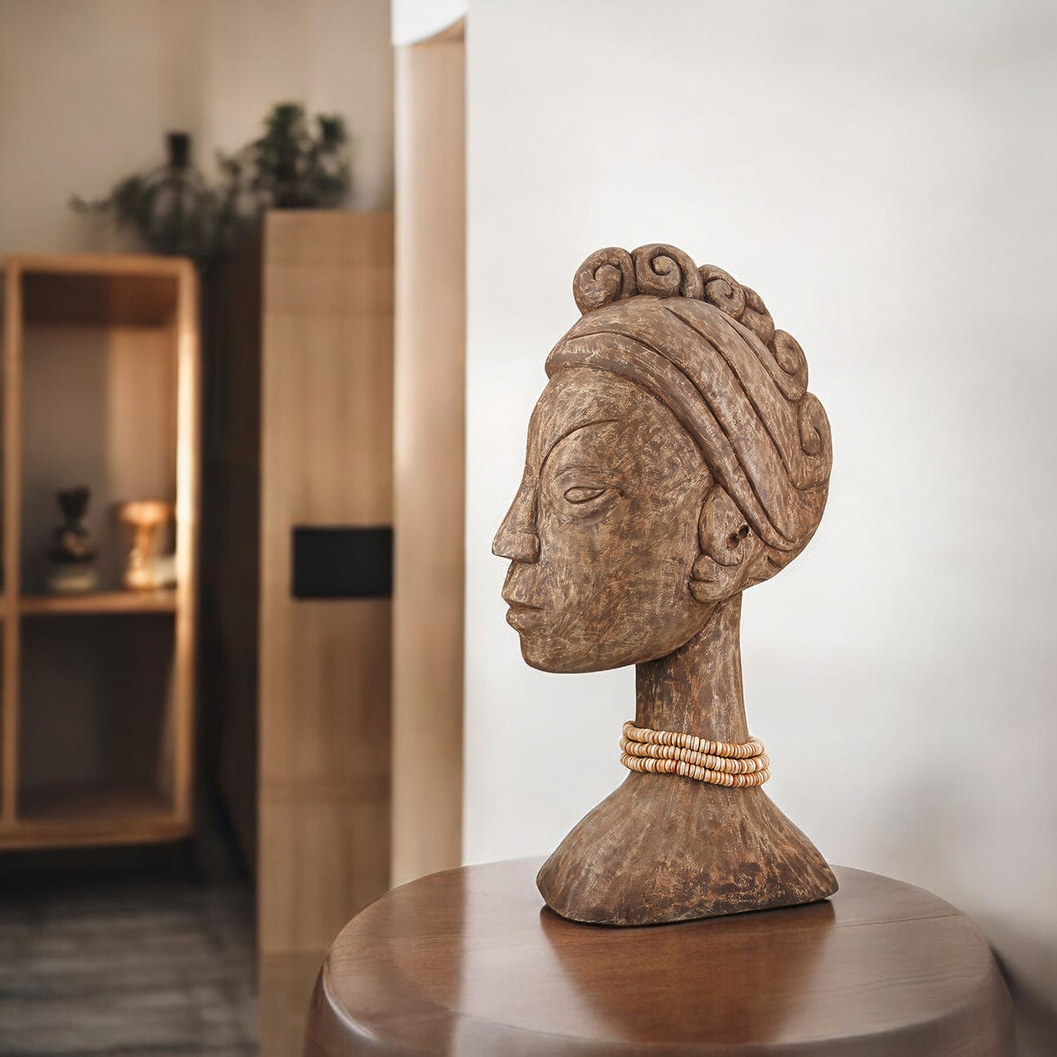 Image of Casablanca by Gilde Afrikafigur "Skulptur Frau African Lady"