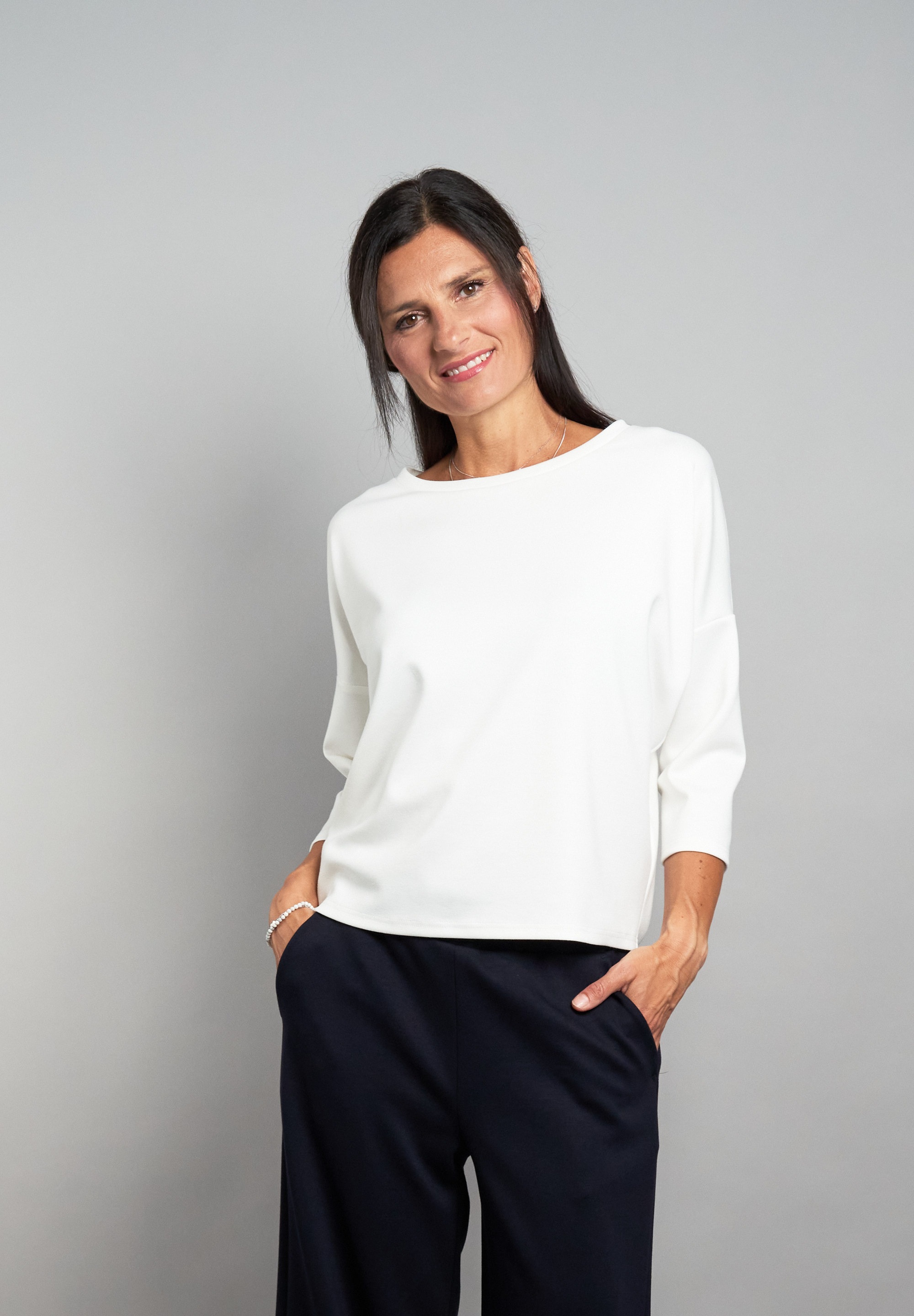 Seidel Moden T-shirt à manches 3/4 »Exklusiv bei OTTO« mit Fledermausärmel - MADE IN GERMANY