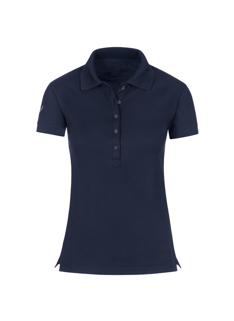 Trigema Poloshirt »TRIGEMA Poloshirt mit Kristallsteinen«