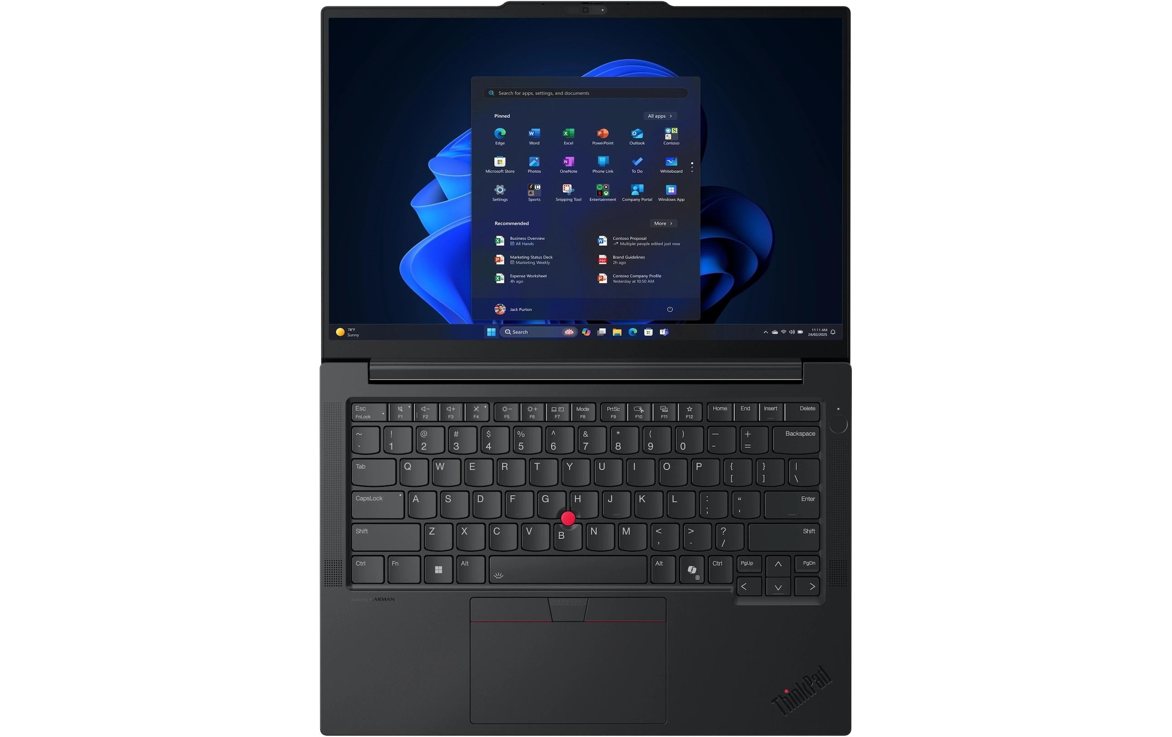 Lenovo Ordinateur portable »ThinkPad E14 Gen 7 (Intel) Copilot+ PC« / 14 ″ Intel Core Ultra 5 NPU intégrée (Neural Processing Unit)