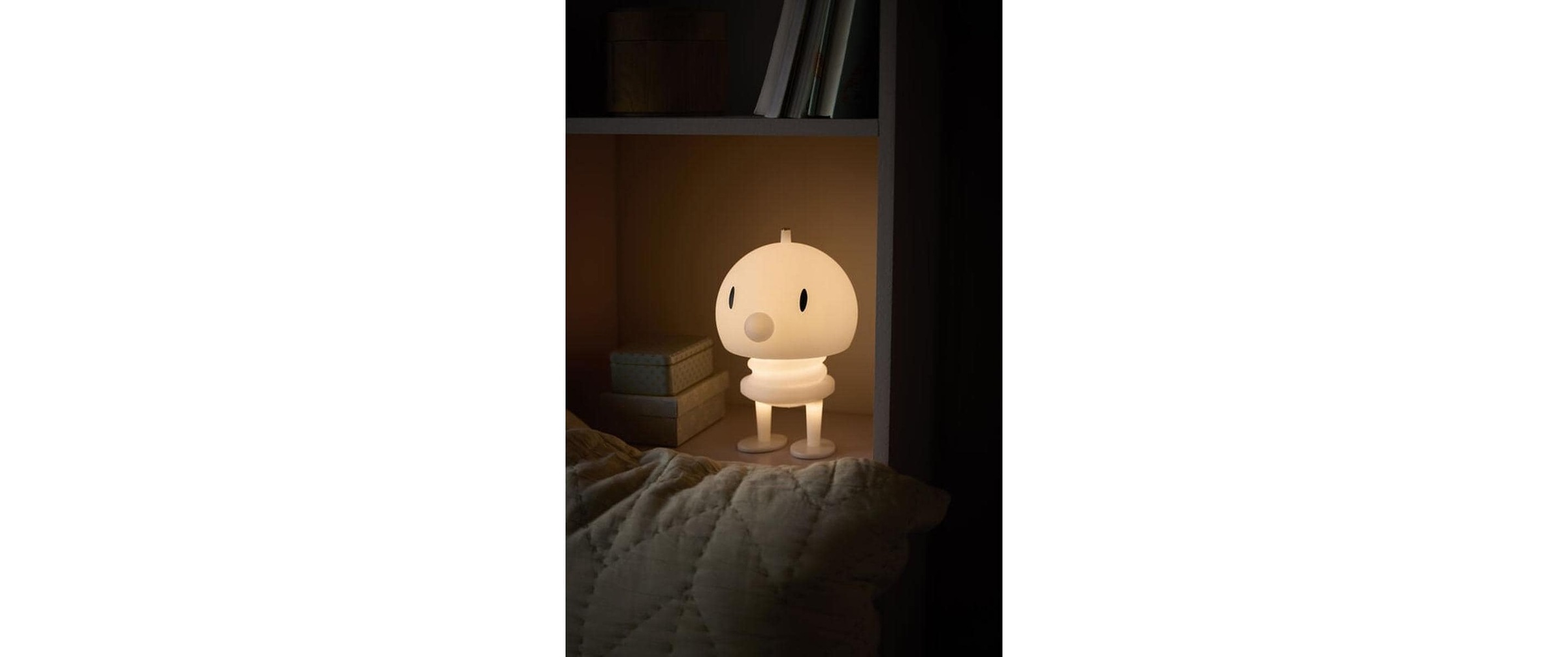 HOPTIMIST Tischleuchte »Soft PE-Lampe XL, 15 x 15 x 23 cm« 1 Stk. Neutralweiss