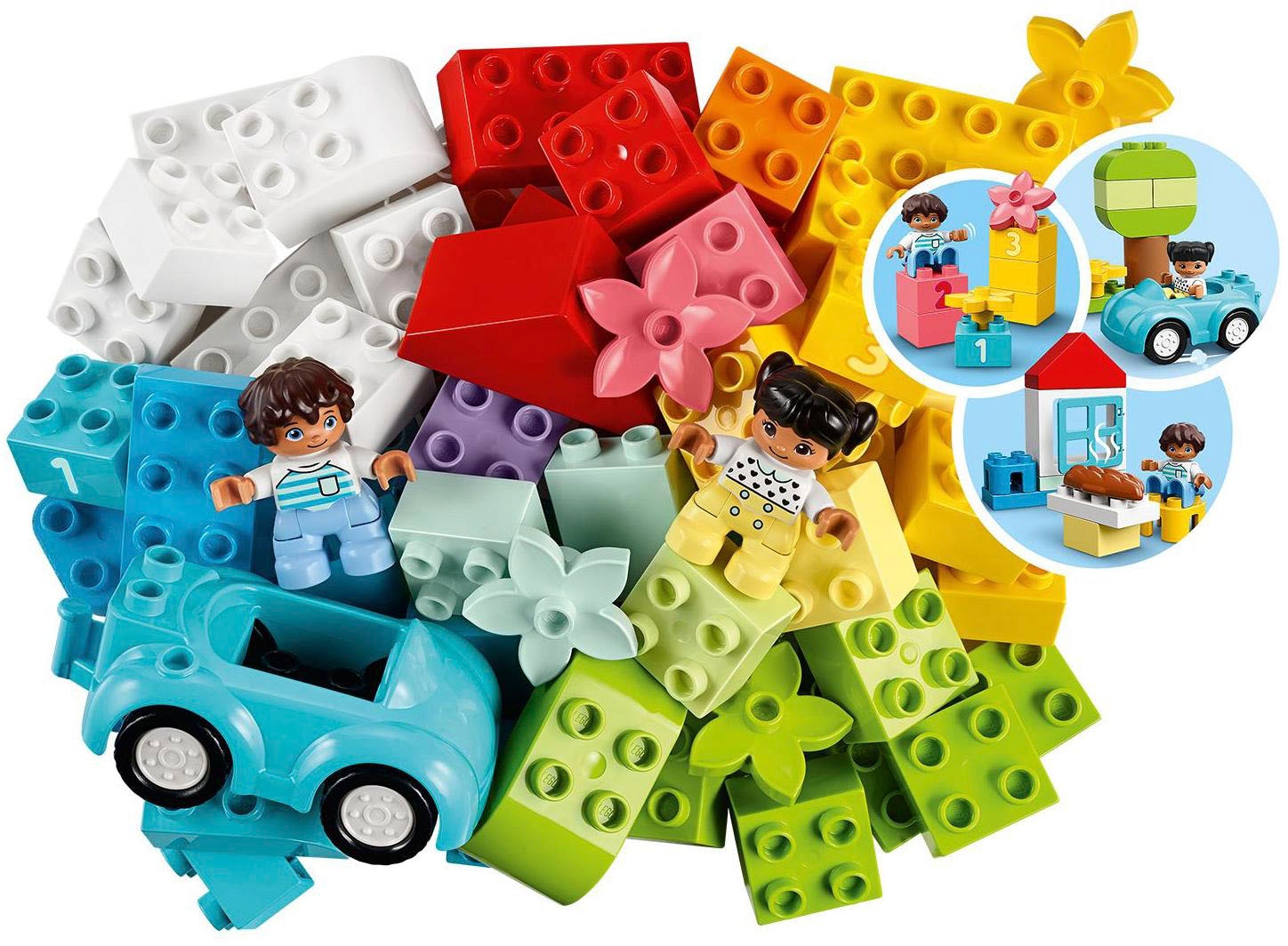 LEGO® Konstruktionsspielsteine »LEGO® DUPLO® Steinebox (10913), LEGO® DUPLO® Classic«, (65 St.), Made in Europe