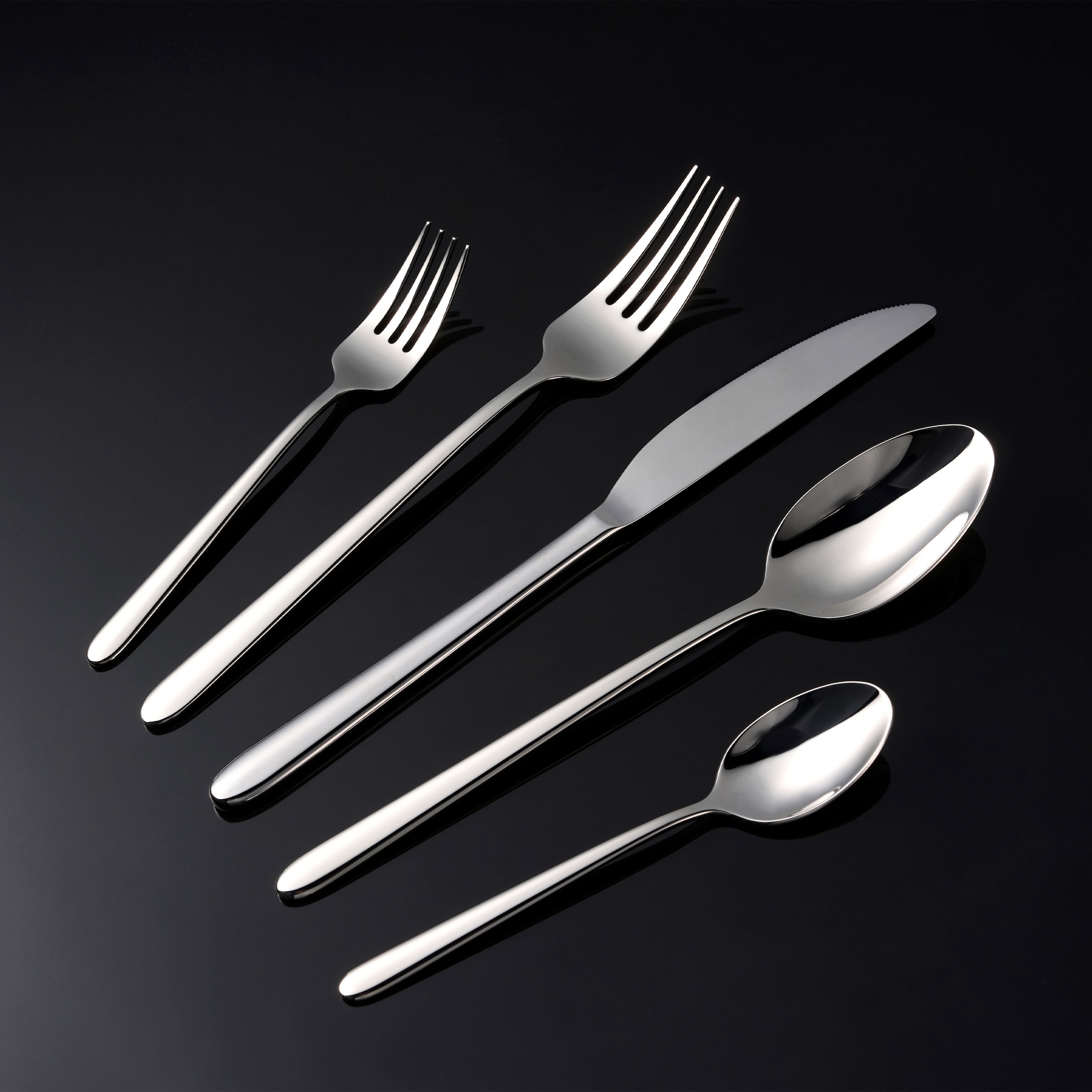 Hanseatic Set de couverts »DAILY« leichtes und minimalistisches Design