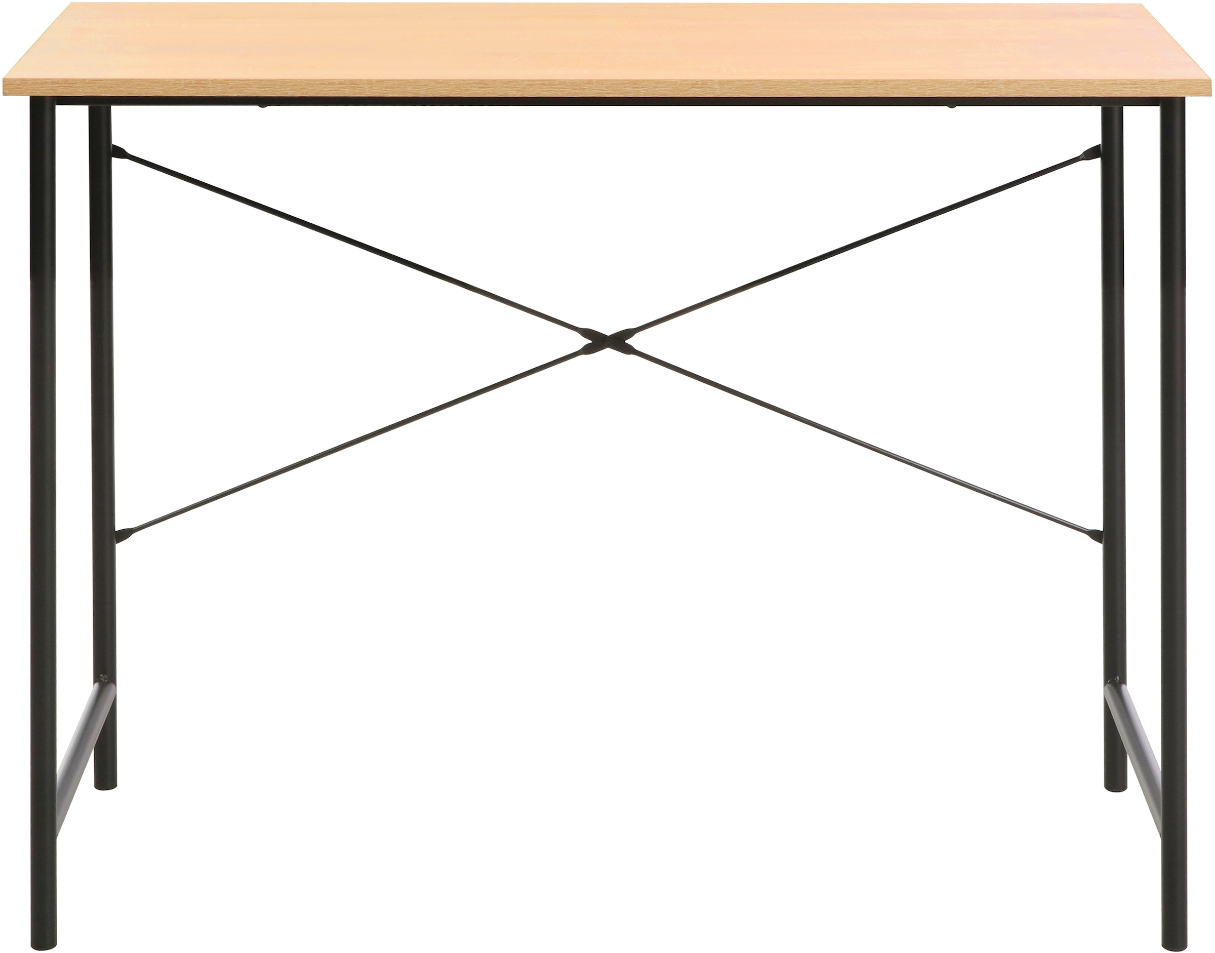 INOSIGN Schreibtisch »TALIA«, Computertisch, stabiles Metallgestell, Breite 100 cm