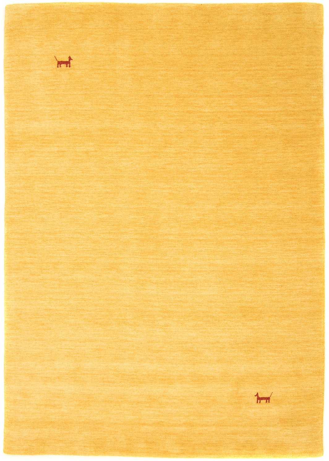 Image of morgenland Wollteppich »GABBEH ASTERIA«, rechteckig, 18 mm Höhe, reine Schurwolle, Uni Tiermotiv, Wohnzimmer bei Ackermann Versand Schweiz