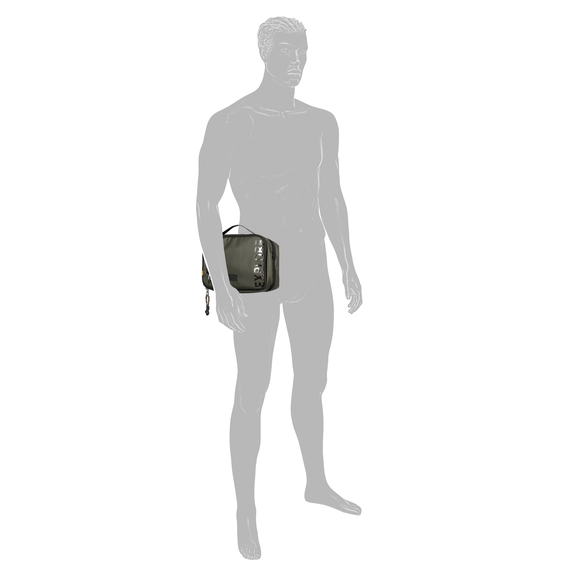 camel active Kulturbeutel »Explore« Unisex Kosmetiktasche mit reflektierende Reissverschlüsse