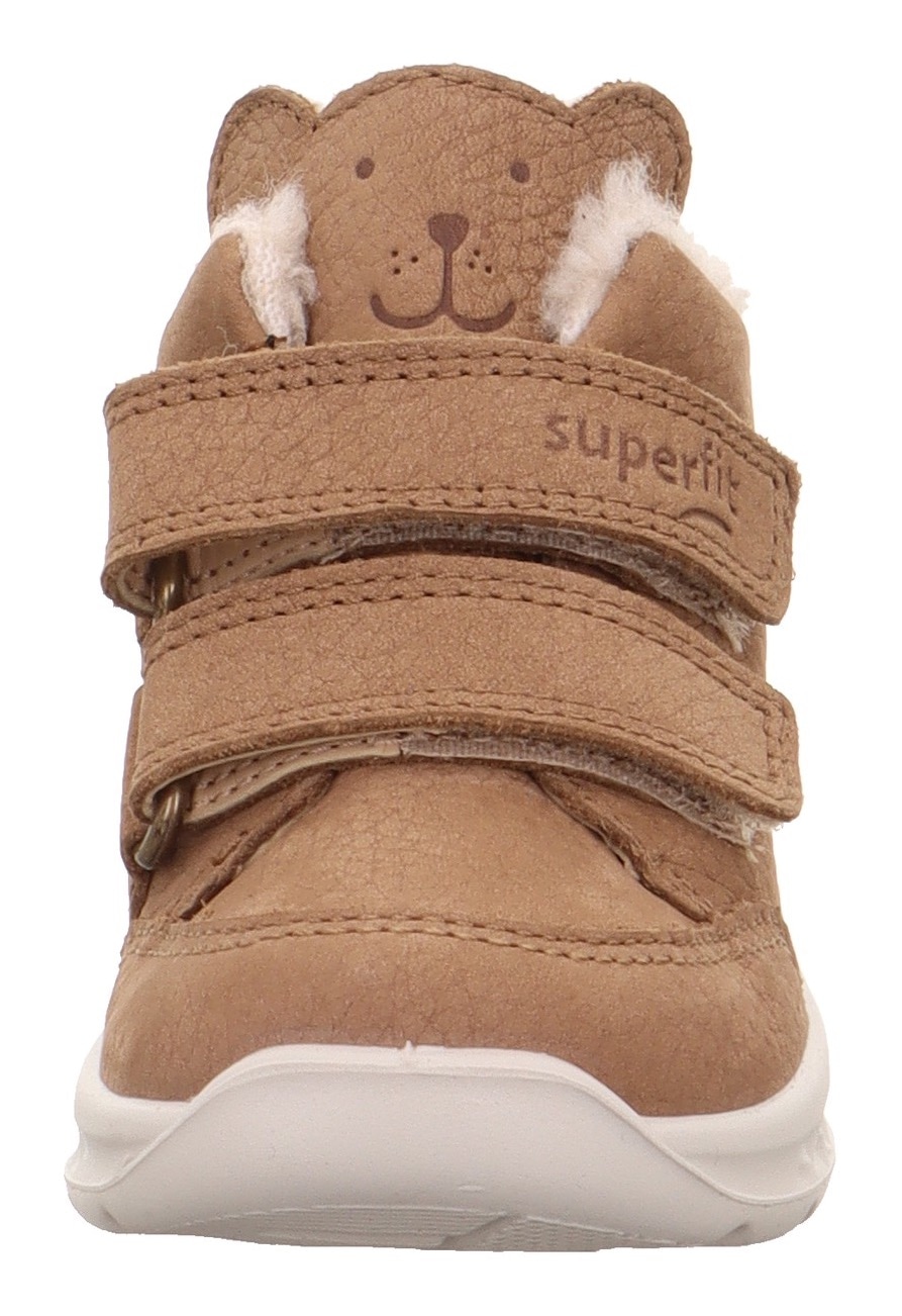 Superfit Lauflernschuh »BREEZE WMS: mittel«  Barfussschuh mit zwei Klettverschlüssen, Grössenschablone zum Download