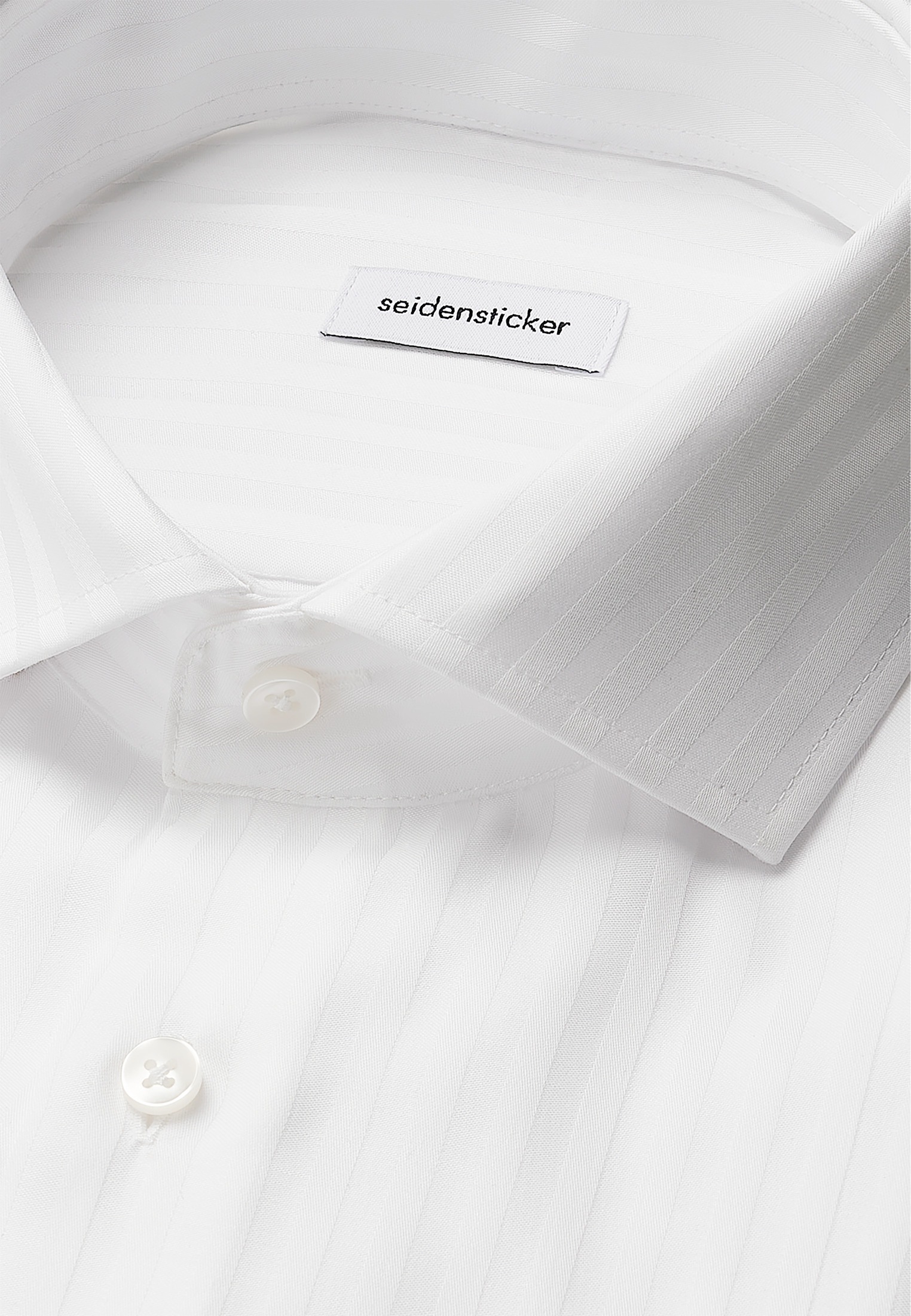 seidensticker Businesshemd »Schwarze Rose« Regular 1/1 Kentkragen Gestreift