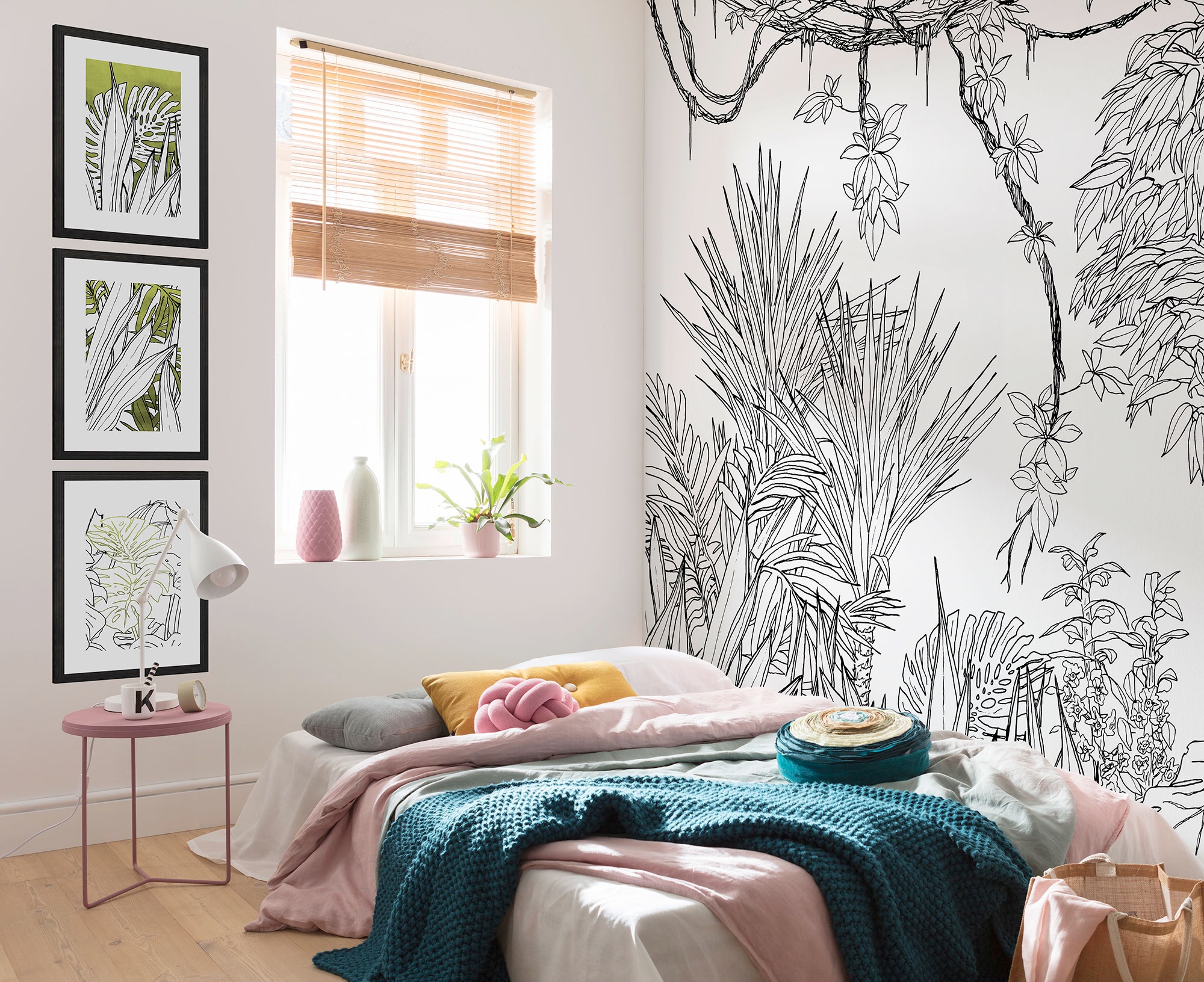 Komar Image »Bleached Leaves« 1 cuis tlg. Wandbild zur Dekoration - ohne Rahmen