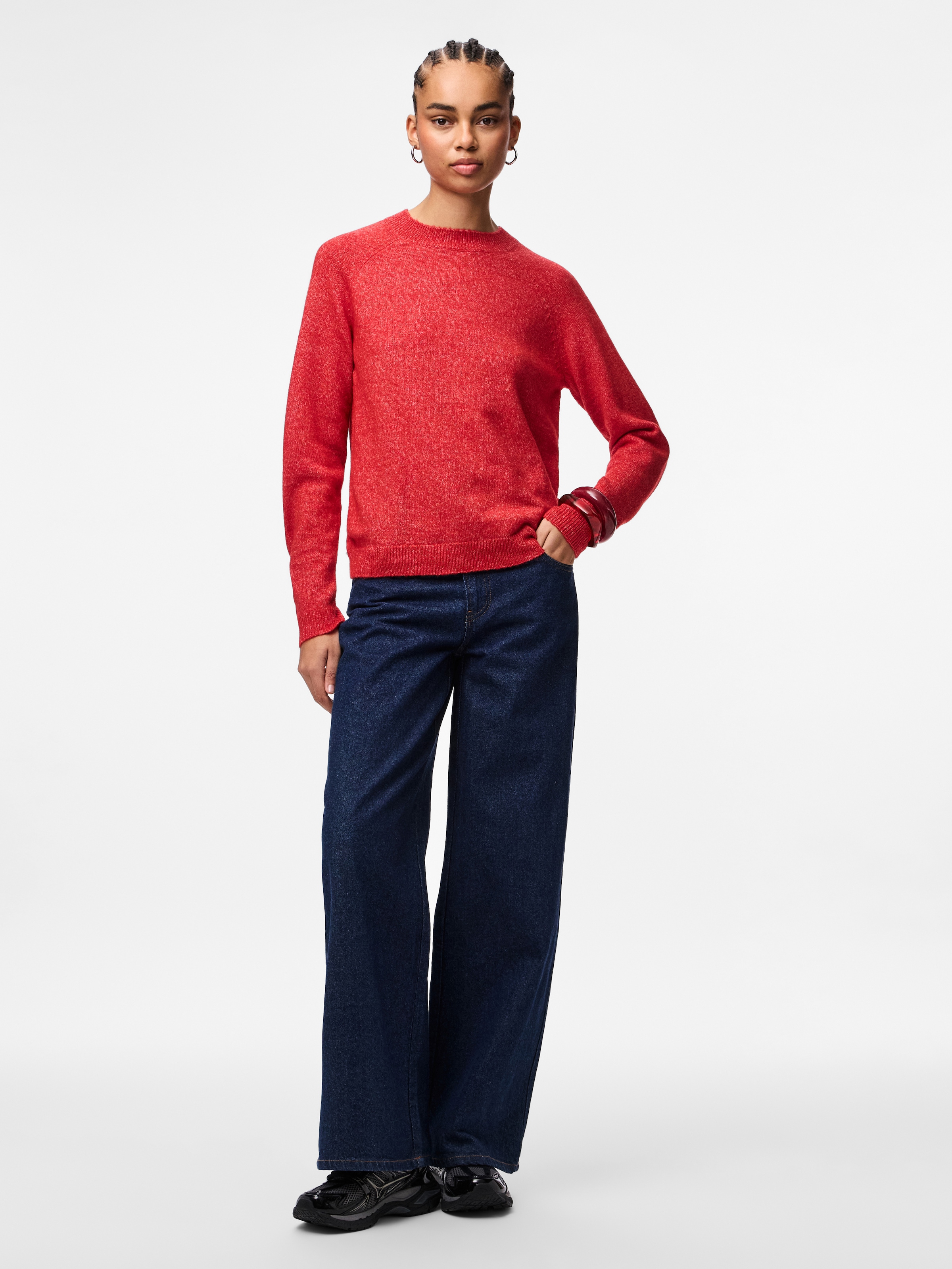 pieces Pull en tricot »PCJULIANA LS O-NECK KNIT NOOS BC«