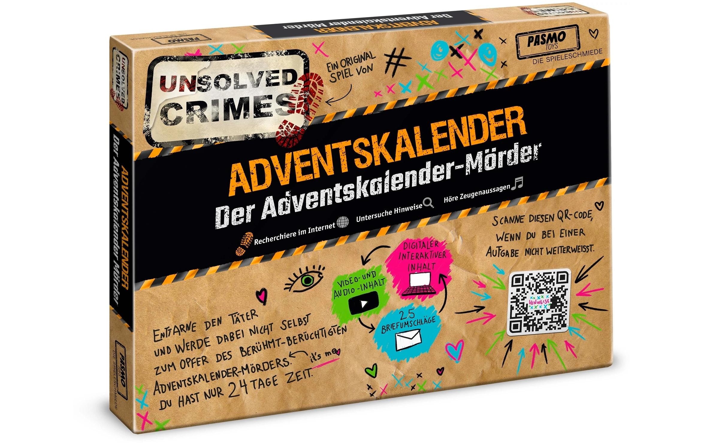 Adventskalender »Unsolved Crimes 2024«, ab 3 Jahren