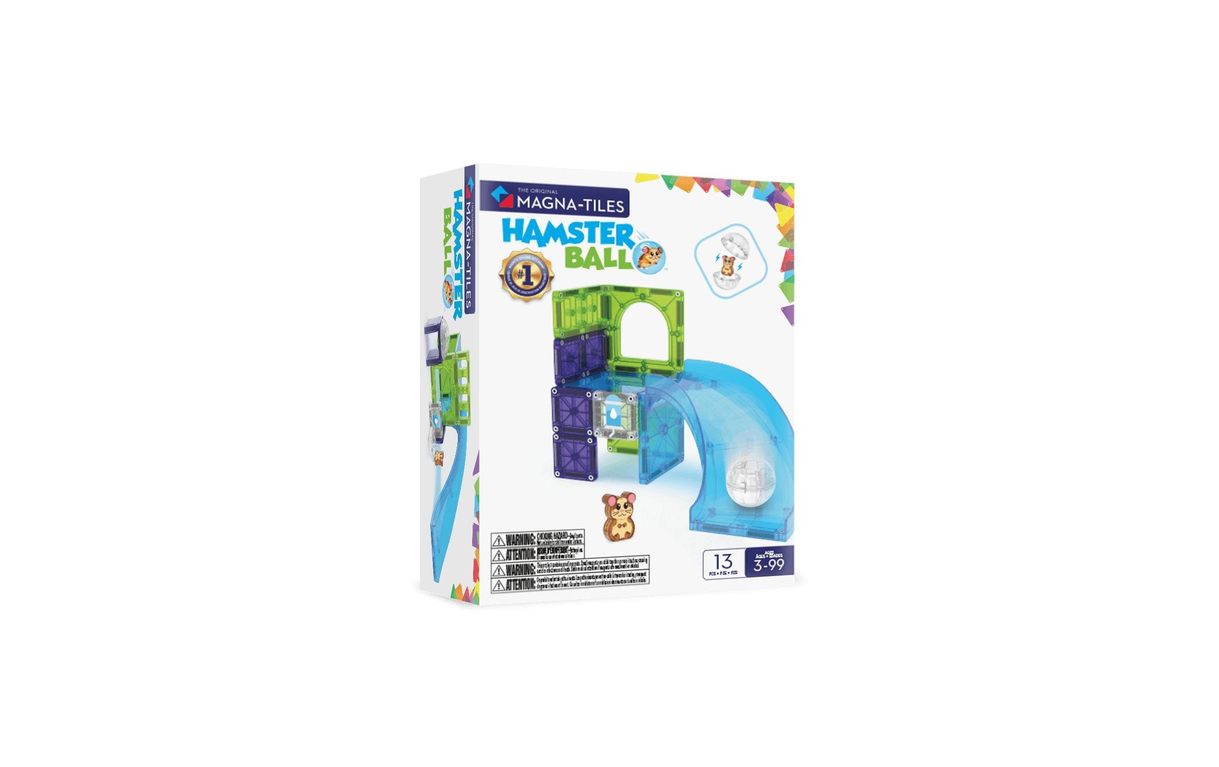 Image of Steinbaukasten "Magna-Tiles Hamster Ball 13 Teile"