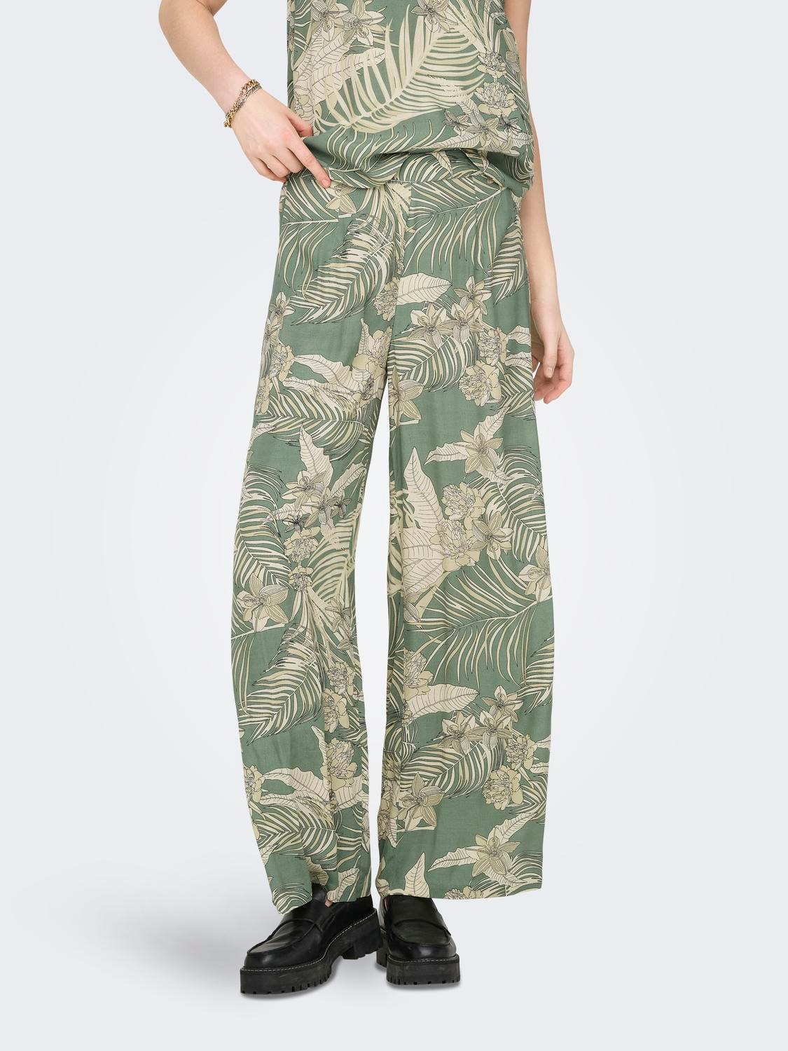 ONLY Schlupfhose »ONLPALINA LIFE LOOSE LONG PANTS PTM«, Sommerhose
