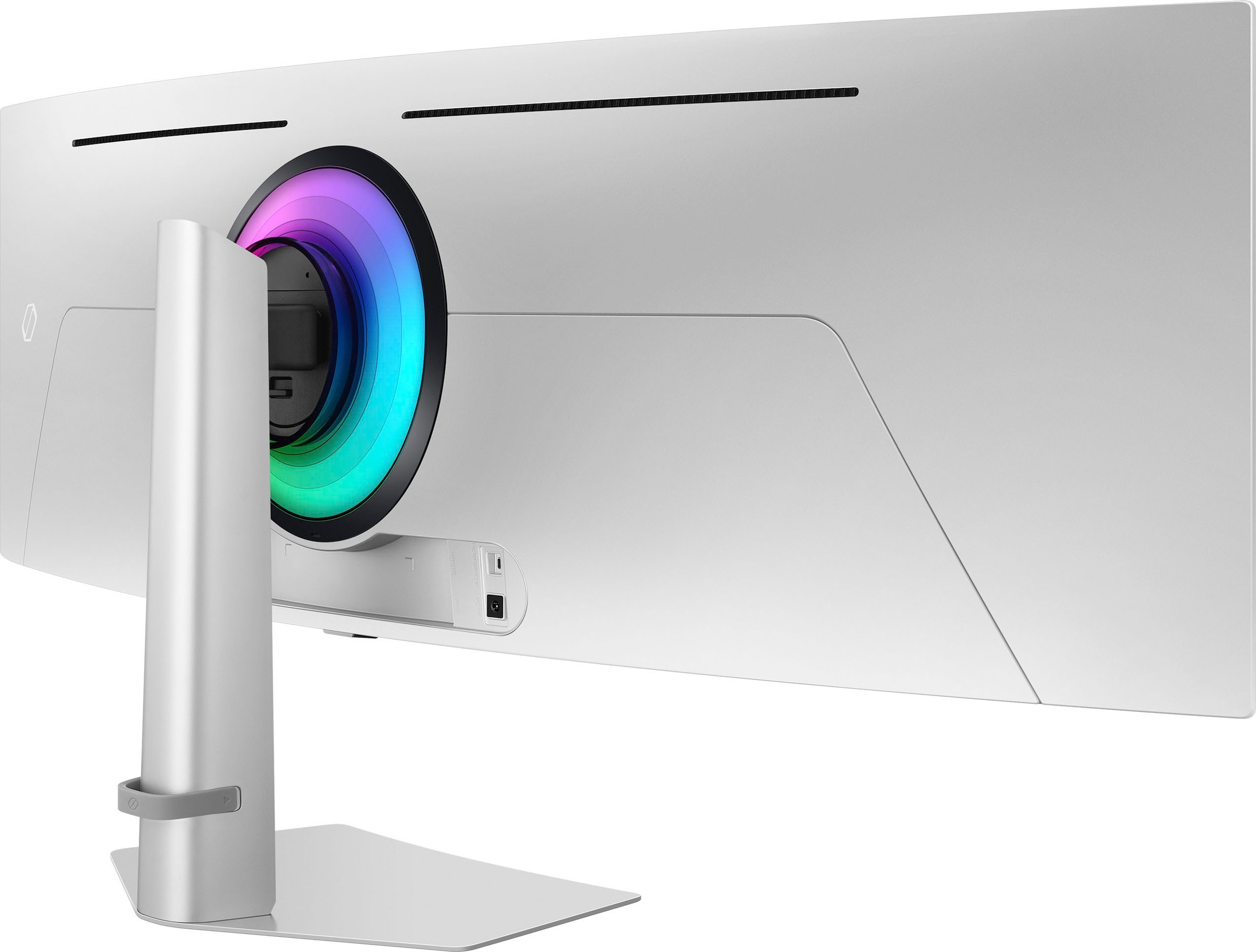 Samsung Curved-Gaming-OLED-Monitor »Odyssey OLED G9 S49CG934SU«, 124 cm/49 Zoll, 5120 x 1440 px, Quad HD, 0,03 ms Reaktionszeit, 240 Hz, 0.03ms (G/G)